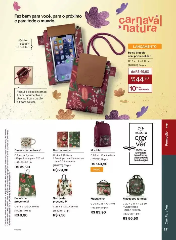 Encarte de Revista Natura Ciclo 3 31 de janeiro até 15 de março 2025 - Pagina 127