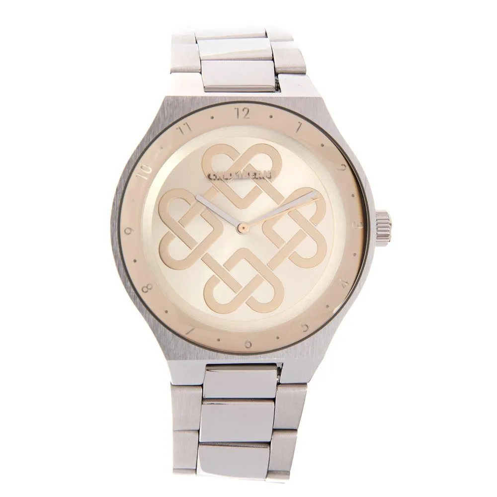 Relógio Analógico Feminino Chilli Beans Coração Metal Prata - RE.MT.1503.2107 M