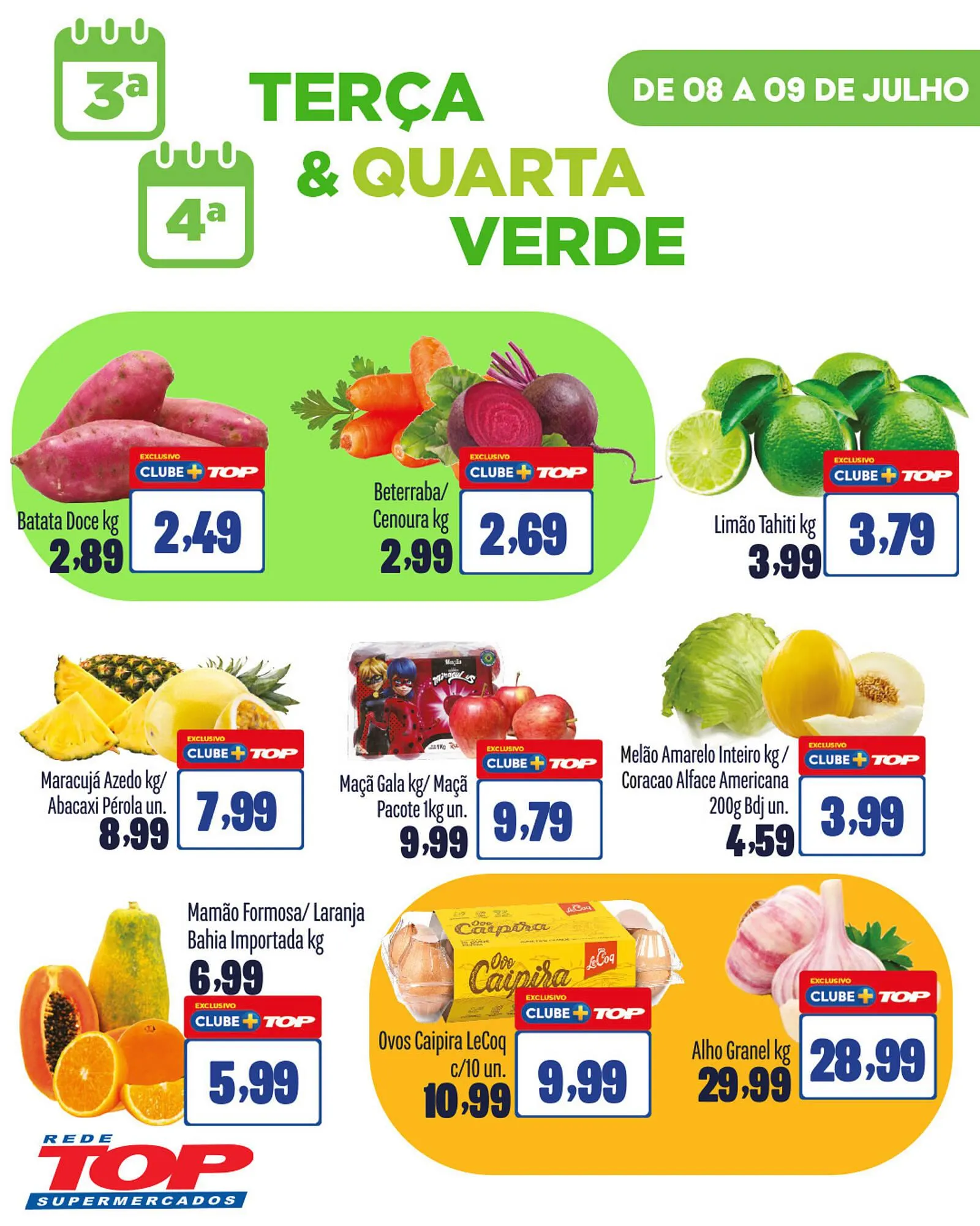 Encarte de Catálogo Rede Top 8 de julho até 9 de julho 2025 - Pagina 2