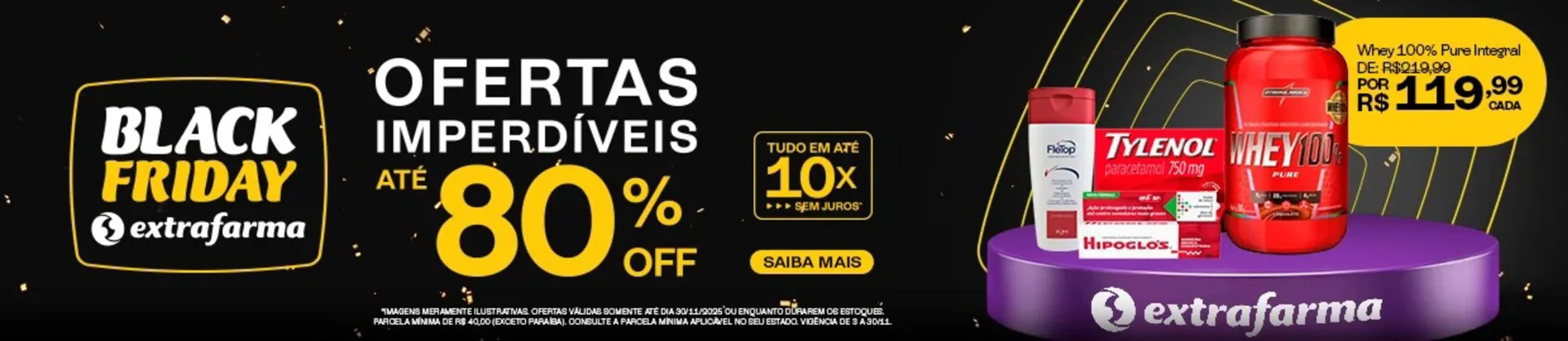 Encarte de Catálogo Extrafarma 26 de novembro até 30 de novembro 2025 - Pagina 4
