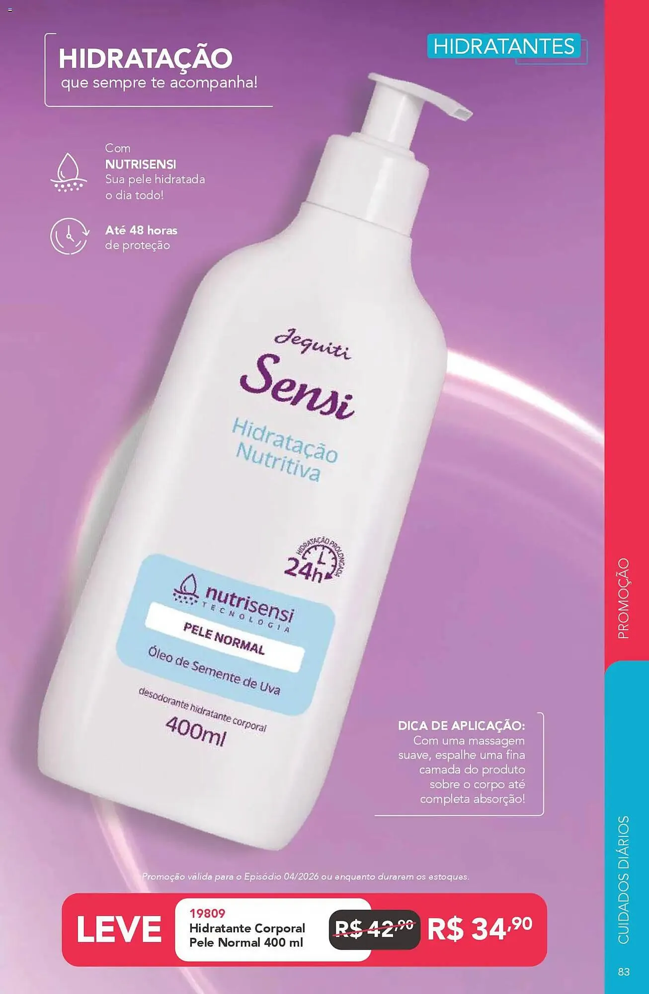 Encarte de Catálogo Jequiti 6 de março até 3 de abril 2026 - Pagina 83