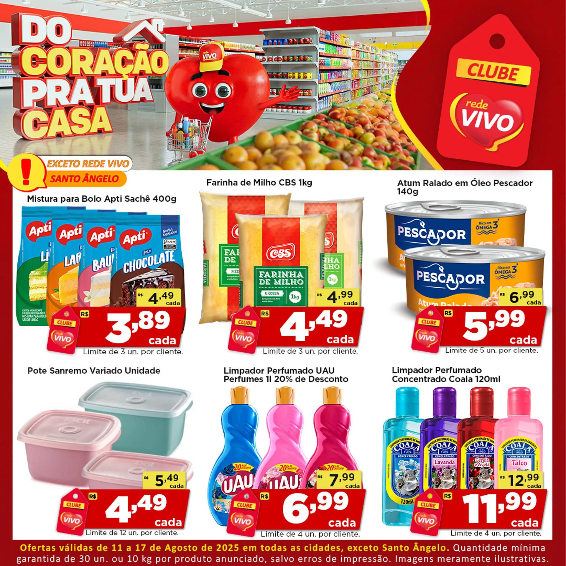 Encarte de Catálogo Rede Vivo 11 de agosto até 17 de agosto 2025 - Pagina 2