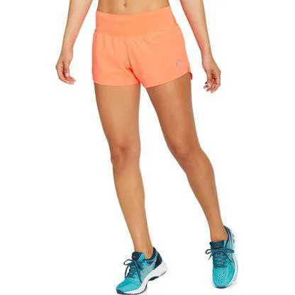 Short ASICS Road 3.5IN - Feminino - Coral