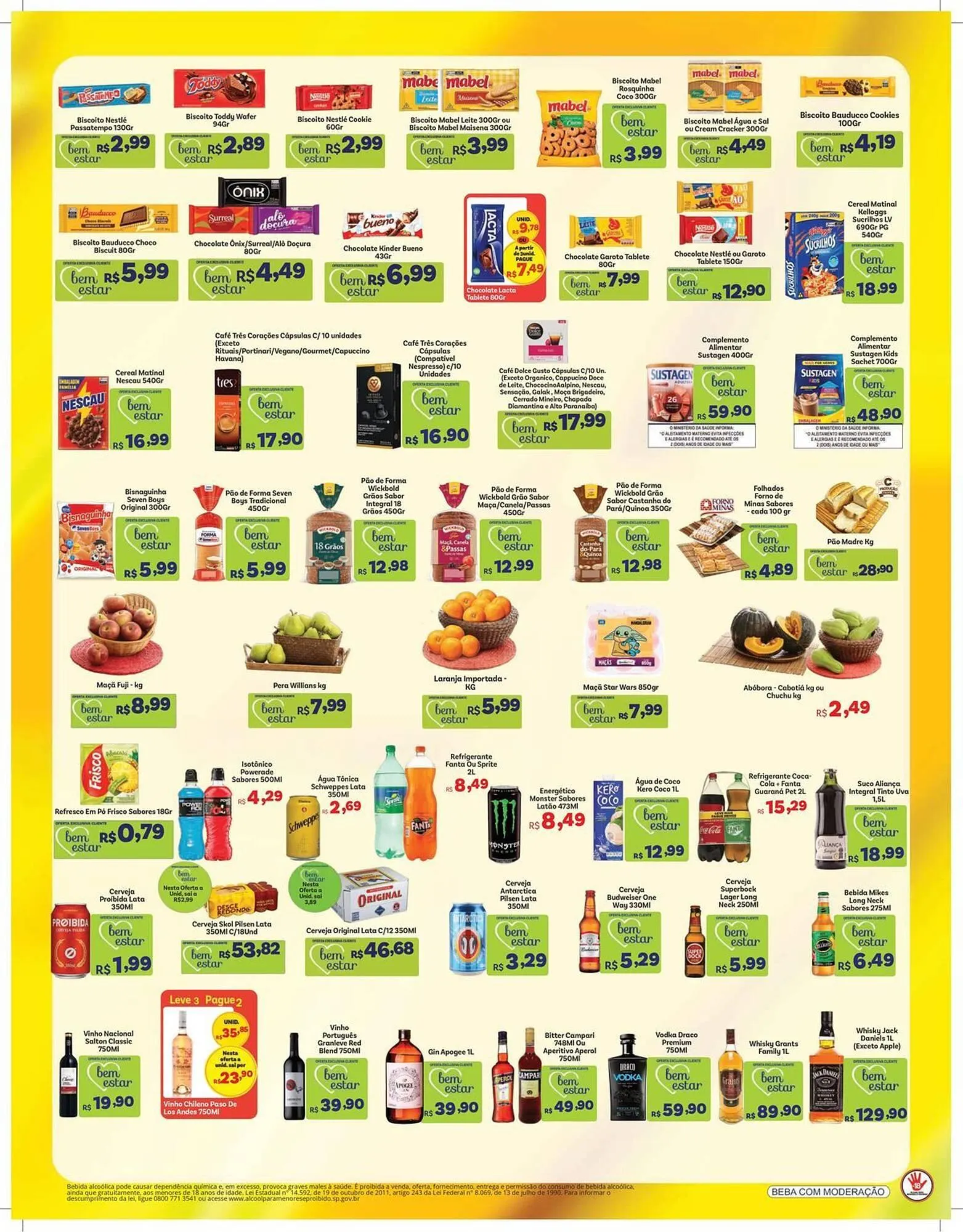 Encarte de Catálogo Covabra Supermercados 18 de junho até 25 de junho 2025 - Pagina 3