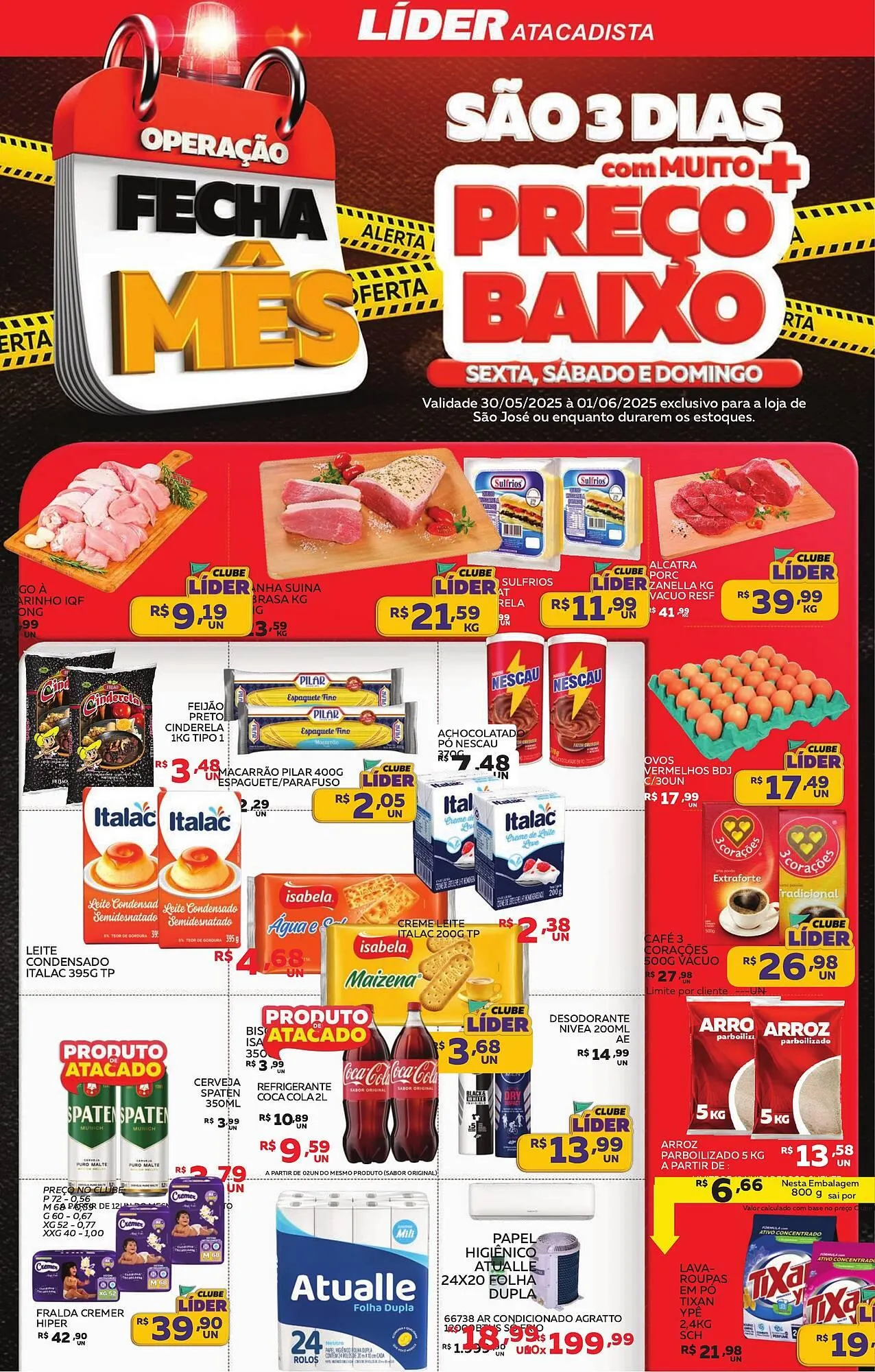 Encarte de Catálogo Lider Atacadista 30 de maio até 1 de junho 2025 - Pagina 1