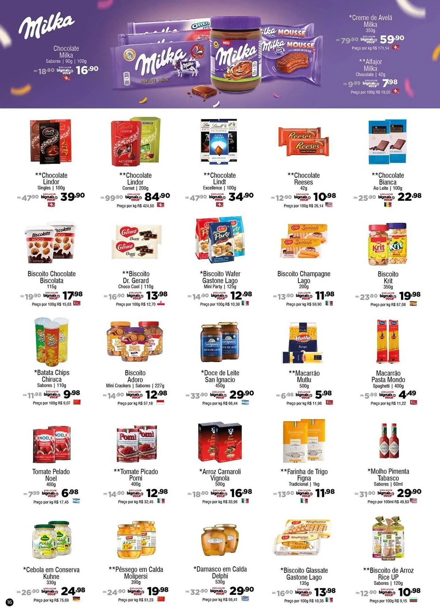 Encarte de Catálogo Big Mais Supermercados 28 de janeiro até 17 de fevereiro 2026 - Pagina 16
