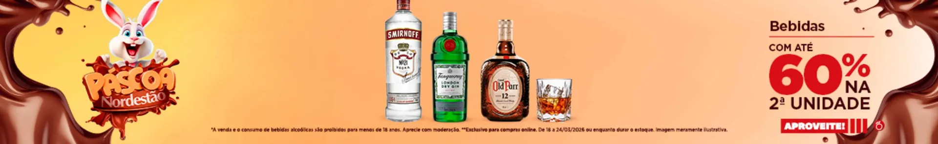 Encarte de Encarte Nordestão 18 de março até 24 de março 2026 - Pagina 1