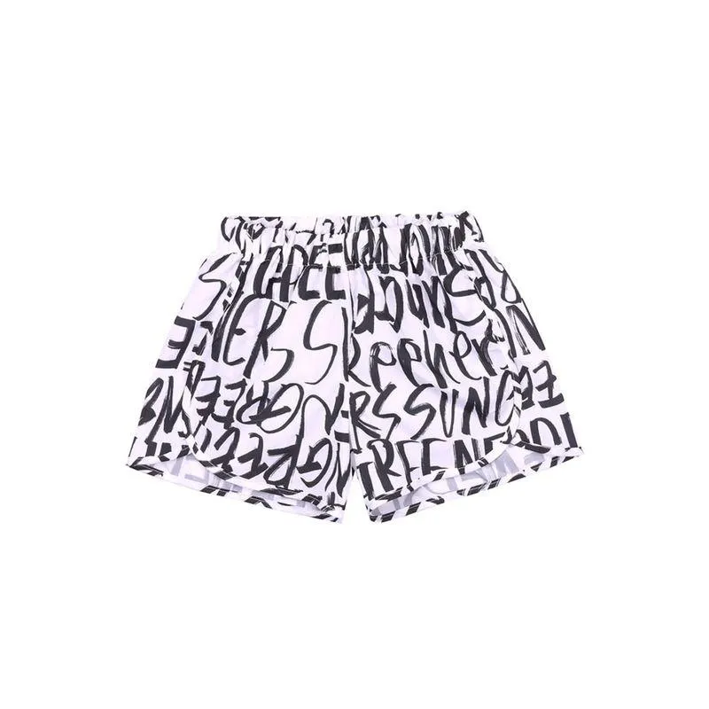 Short Infantil Menina Sun Art Branco
