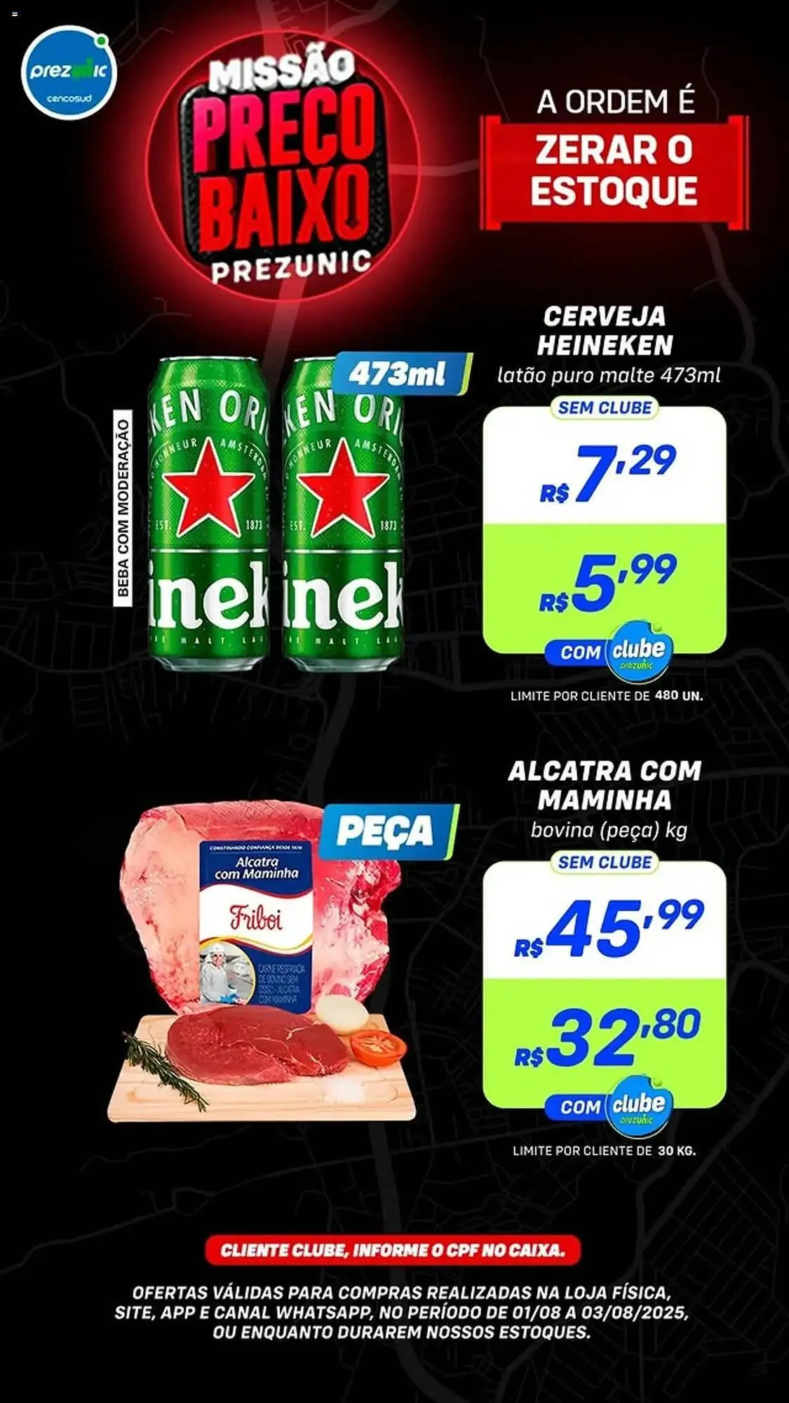 Encarte de Catálogo Prezunic 1 de agosto até 3 de agosto 2025 - Pagina 8