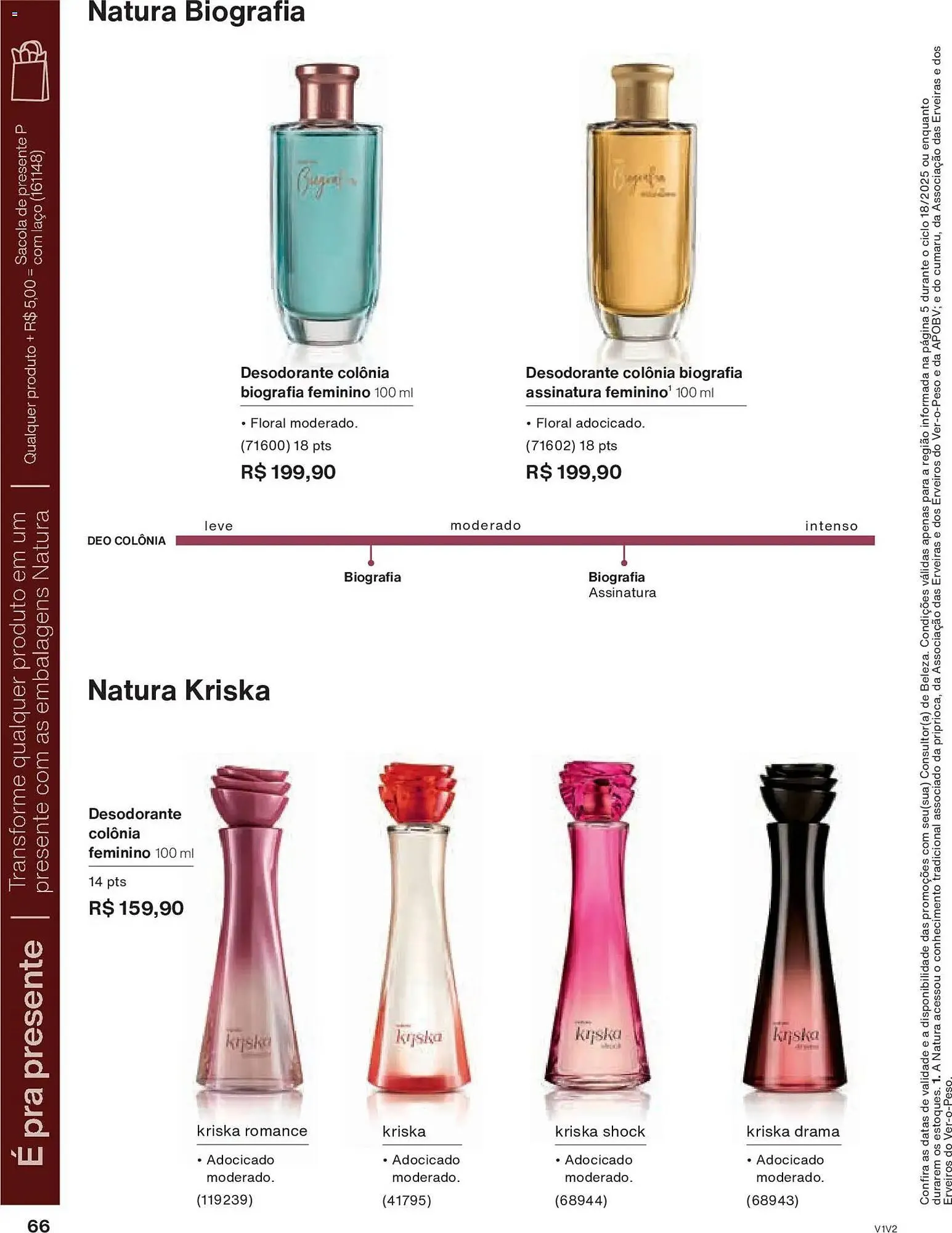 Encarte de Catálogo Natura 30 de outubro até 27 de novembro 2025 - Pagina 66