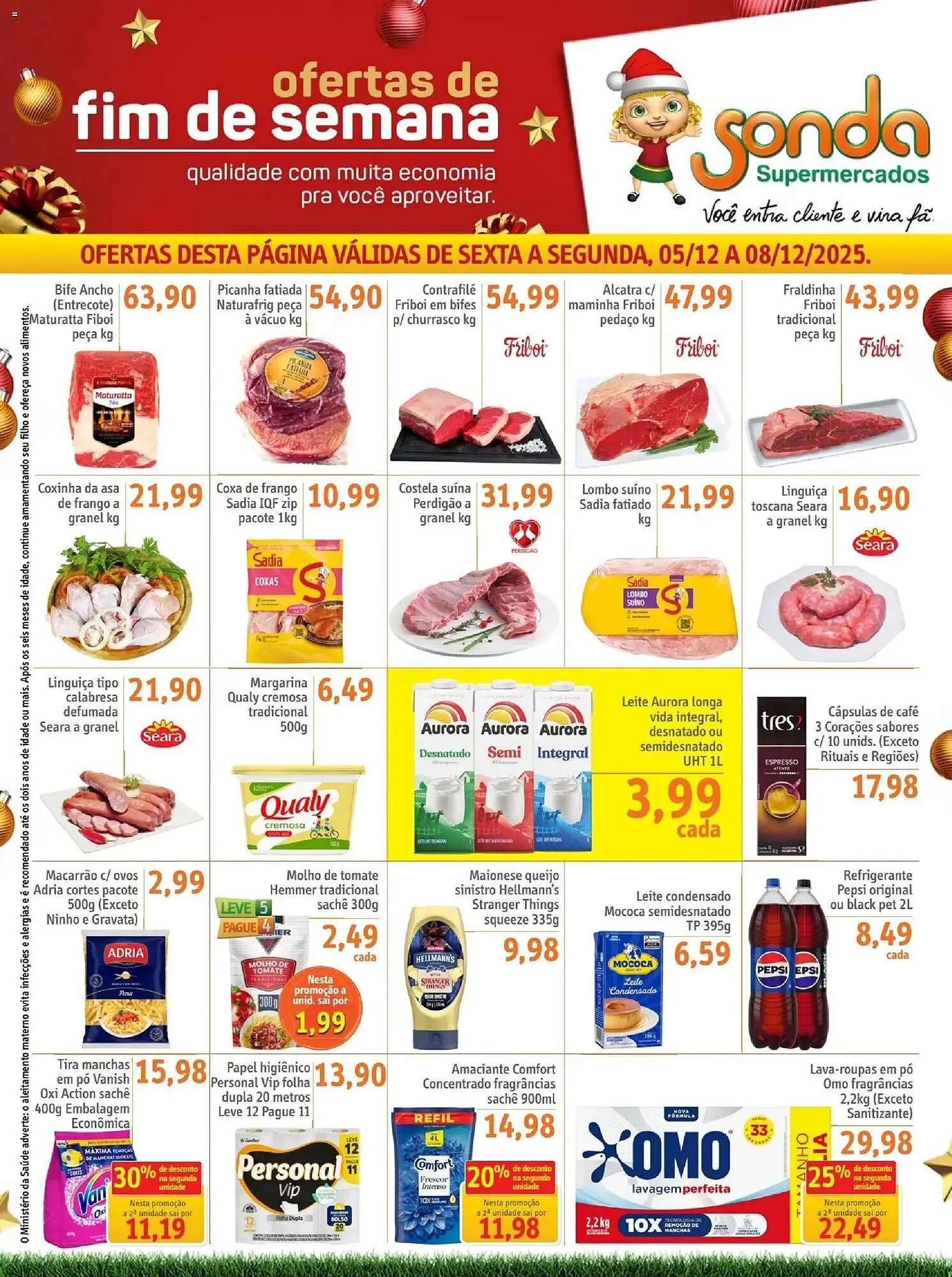 Encarte de Folheto Sonda 5 de dezembro até 9 de dezembro 2025 - Pagina 1