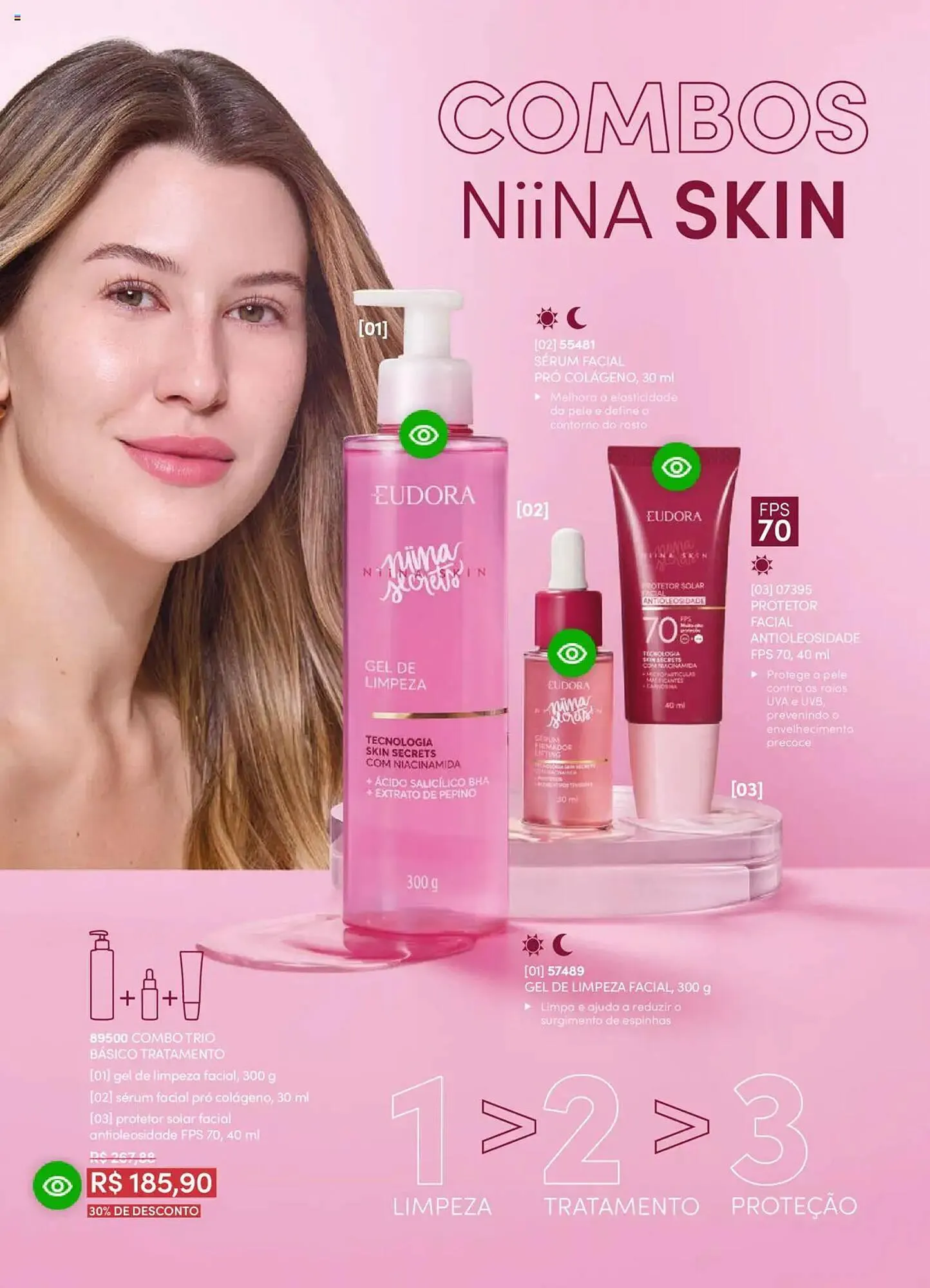 Encarte de Catálogo Eudora 25 de junho até 17 de julho 2025 - Pagina 68