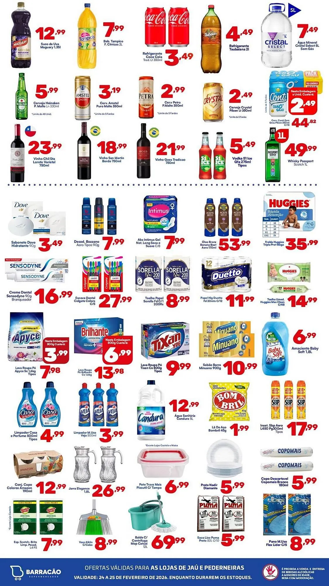 Encarte de Catálogo Barracão Supermercado 24 de fevereiro até 25 de fevereiro 2026 - Pagina 4