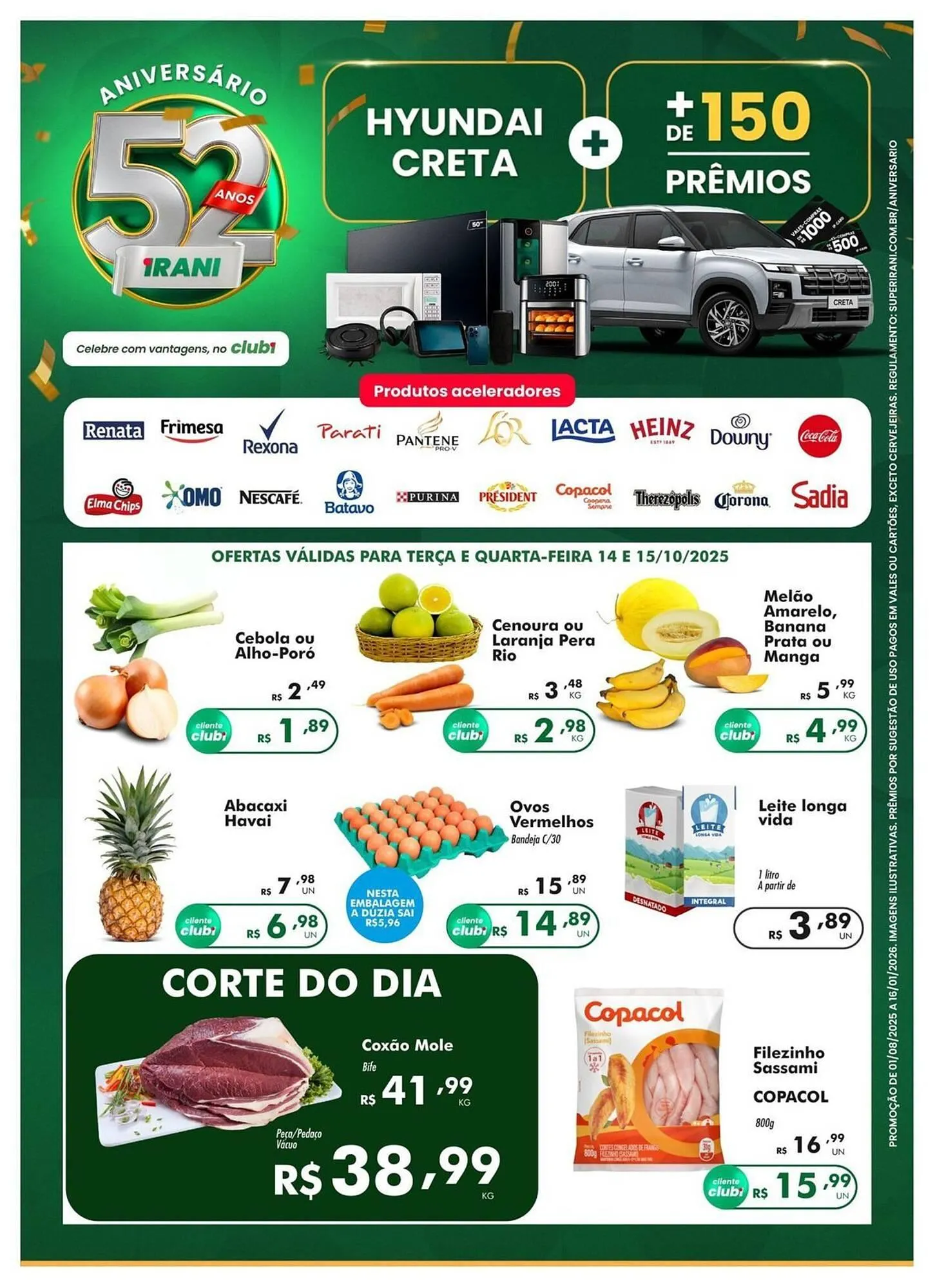 Encarte de Catálogo Irani Supermercados 14 de outubro até 15 de outubro 2025 - Pagina 2