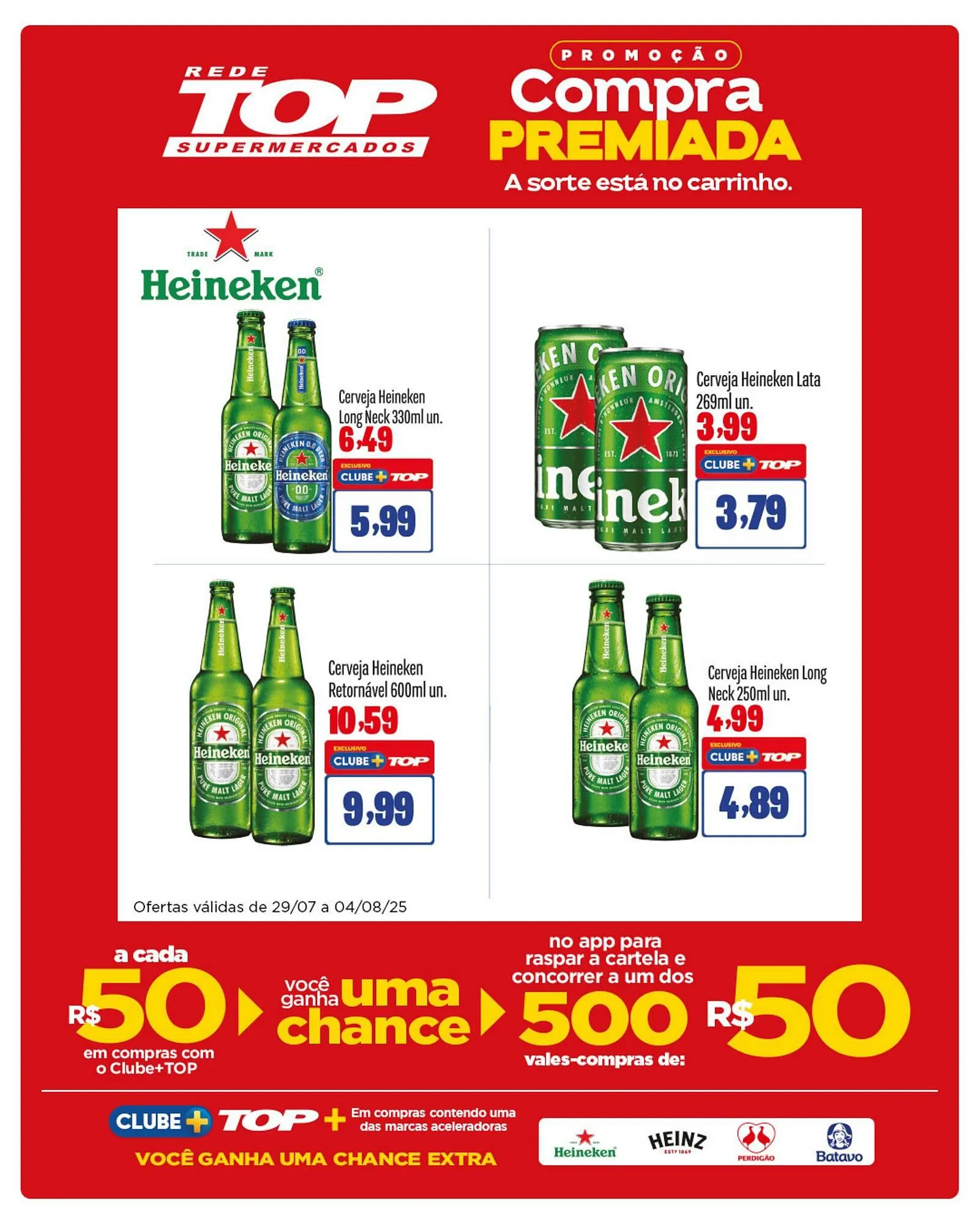 Encarte de Catálogo Rede Top 29 de julho até 4 de agosto 2025 - Pagina 4