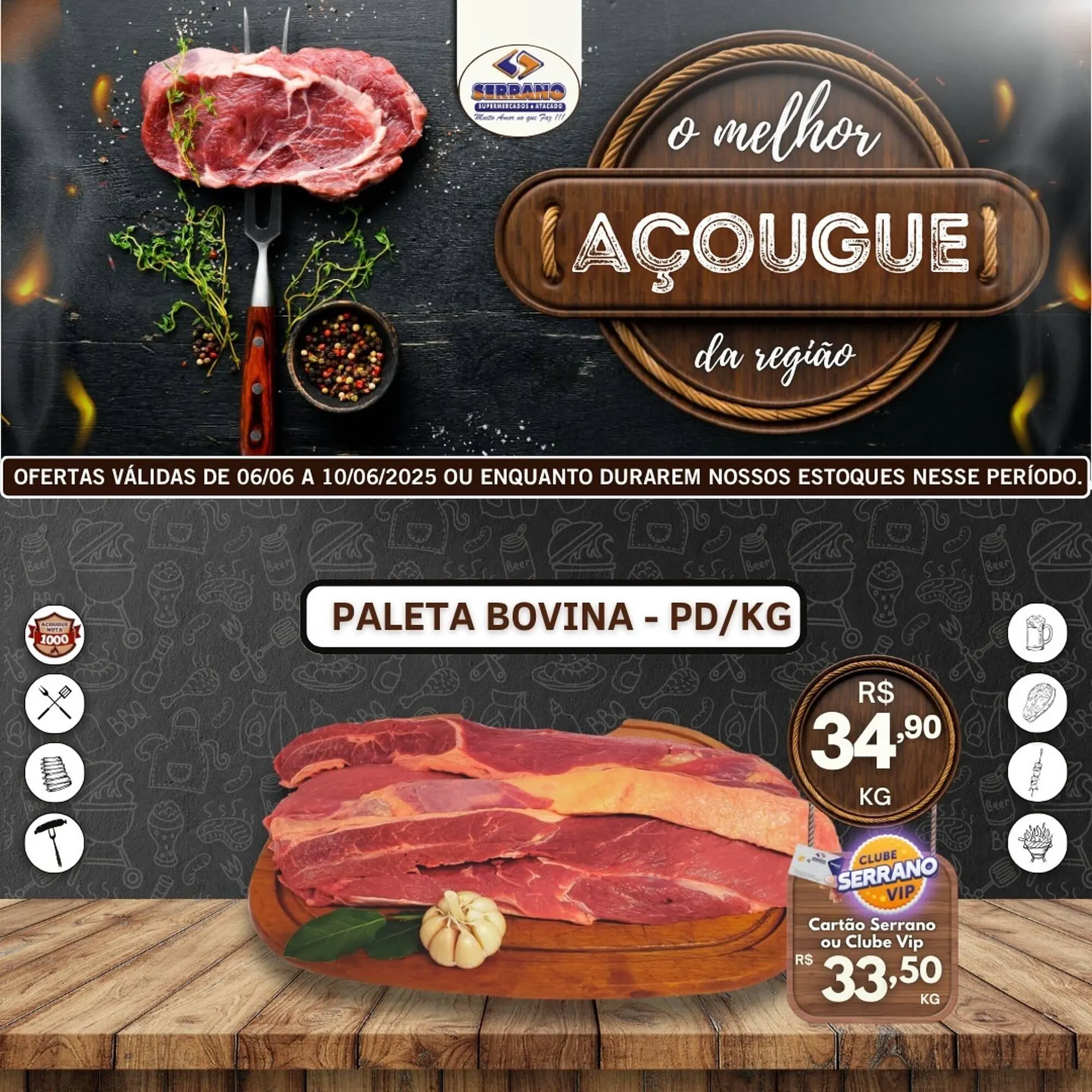 Encarte de Catálogo Serrano Supermercado 7 de junho até 10 de junho 2025 - Pagina 4