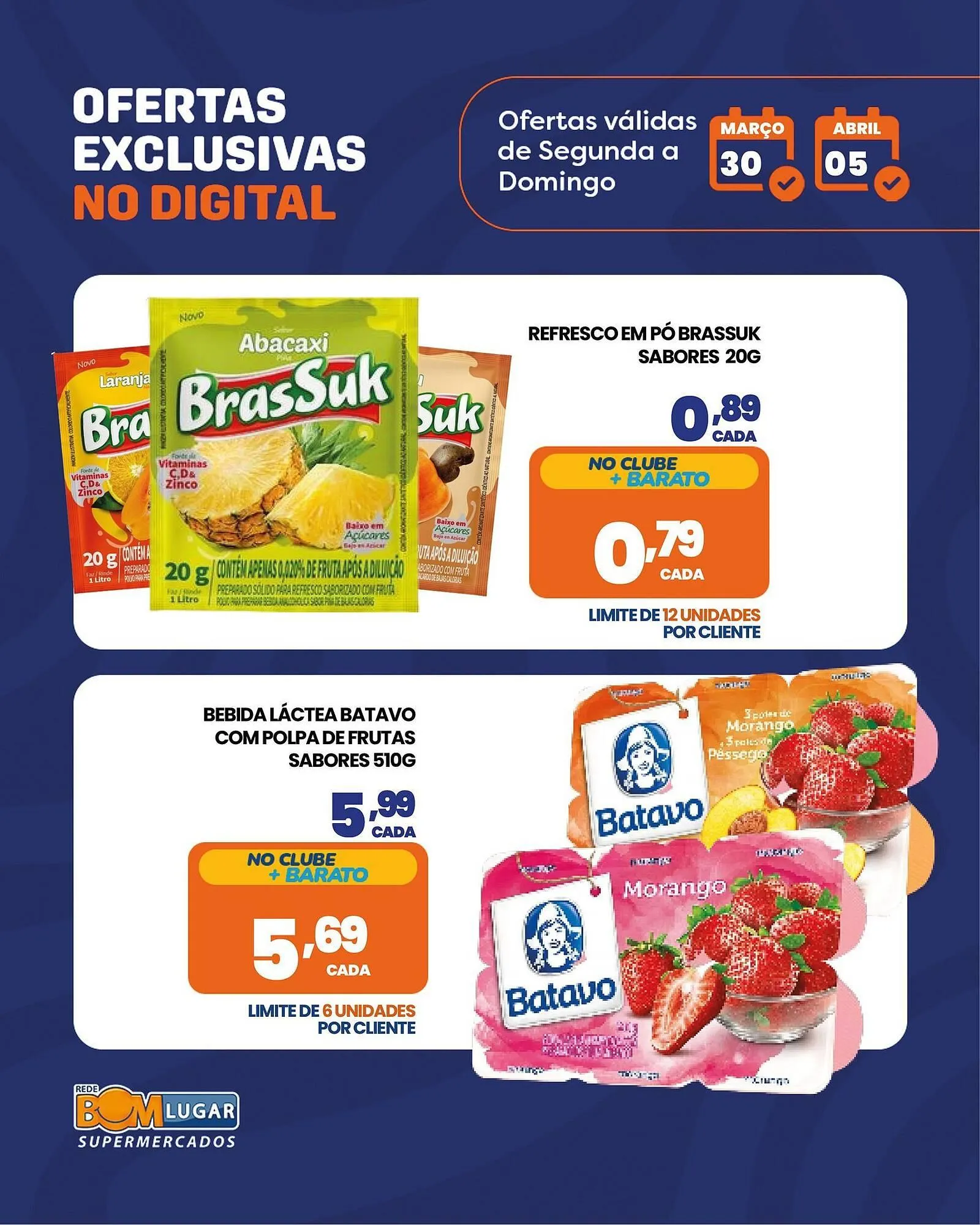 Encarte de Folheto Rede Bom Lugar 30 de março até 5 de abril 2026 - Pagina 3