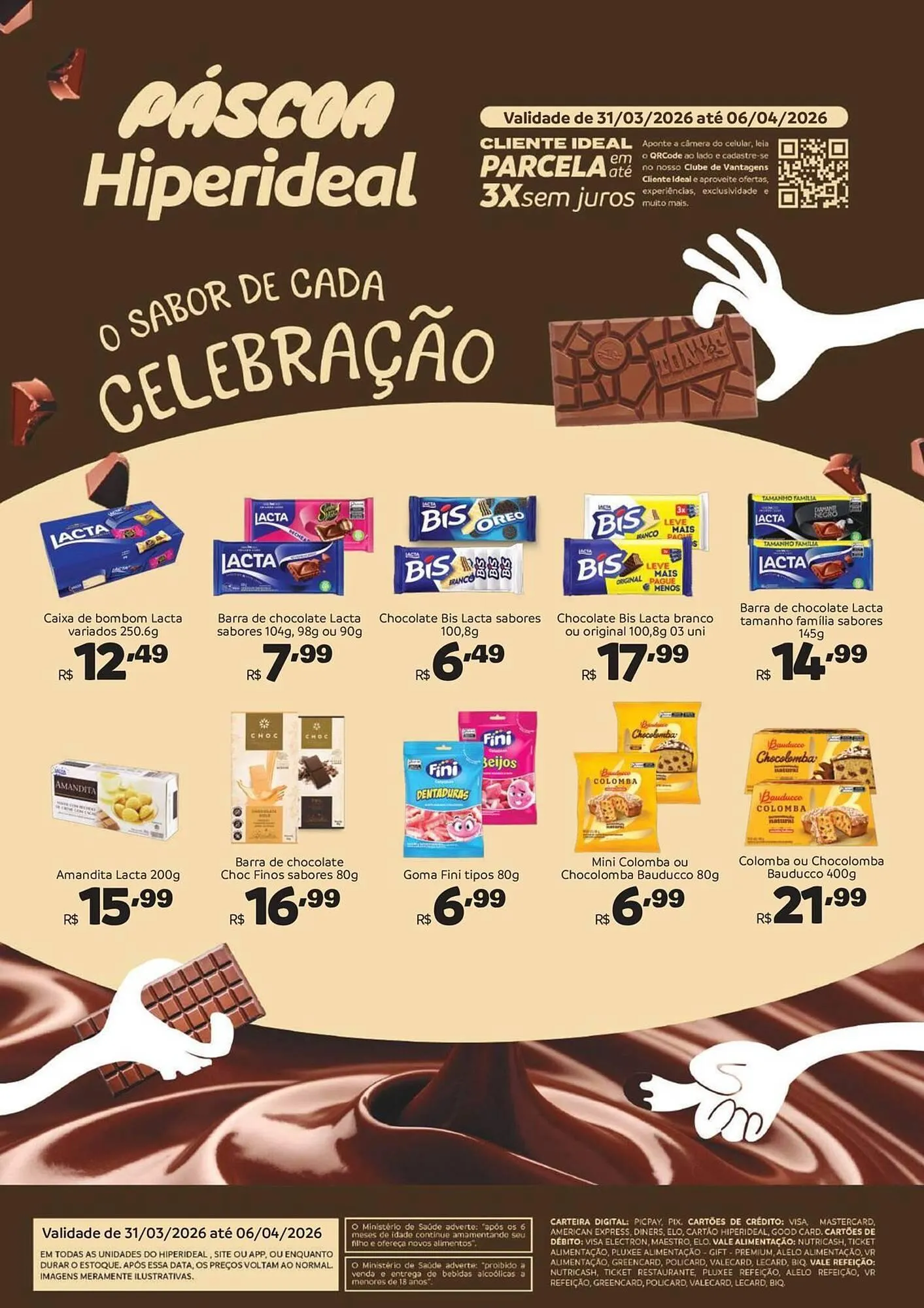 Encarte de Catálogo Hiperideal Supermercados 31 de março até 6 de abril 2026 - Pagina 1