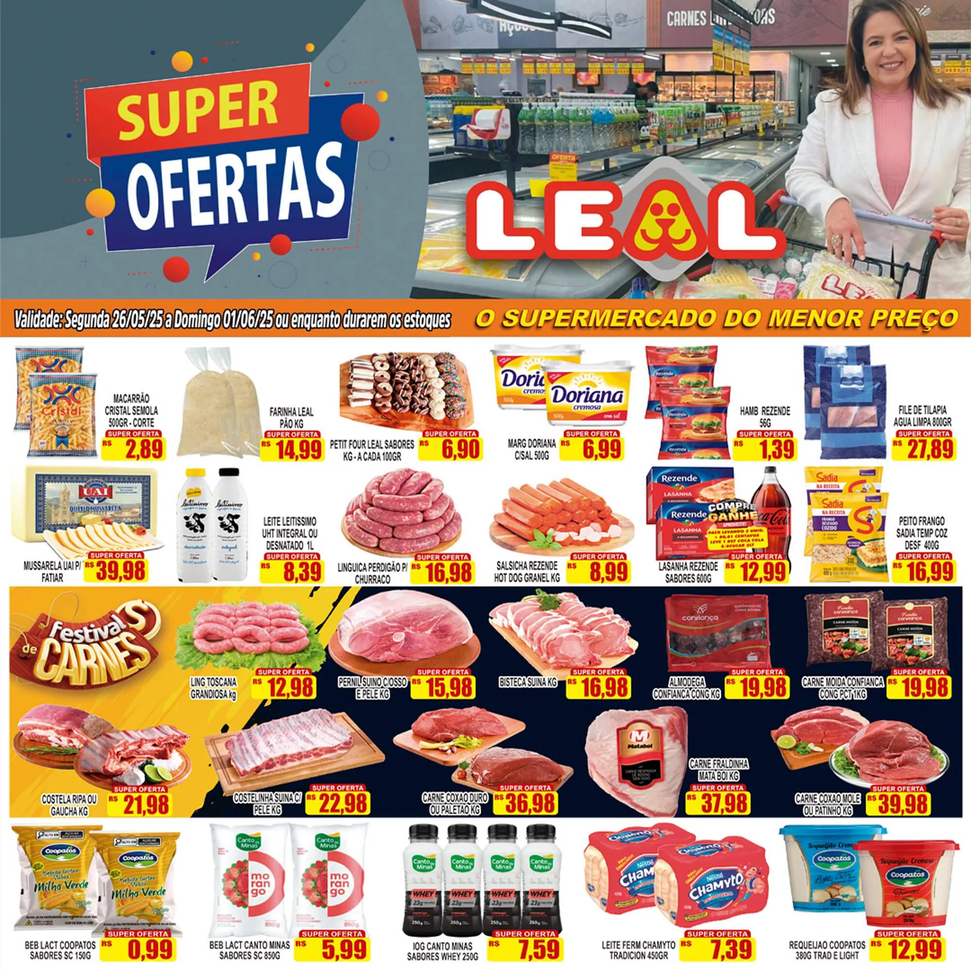 Encarte de Catálogo Supermercado leal 26 de maio até 1 de junho 2025 - Pagina 3