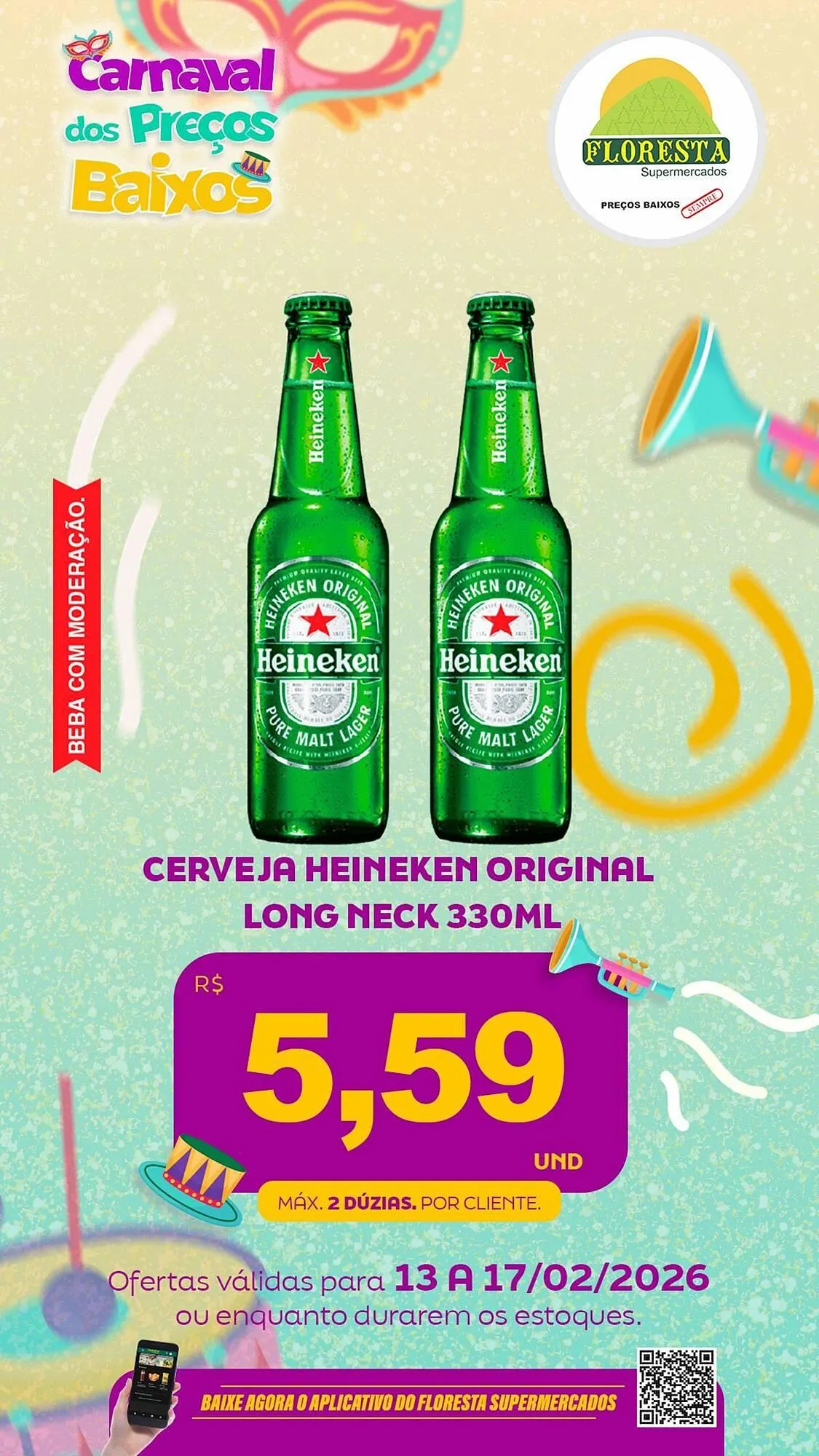 Encarte de Catálogo Floresta Supermercados 13 de fevereiro até 17 de fevereiro 2026 - Pagina 35