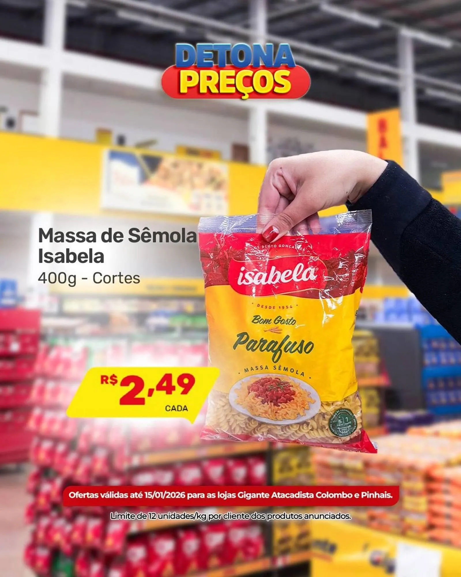 Encarte de Encarte Gigante Atacadista 13 de janeiro até 15 de janeiro 2026 - Pagina 3