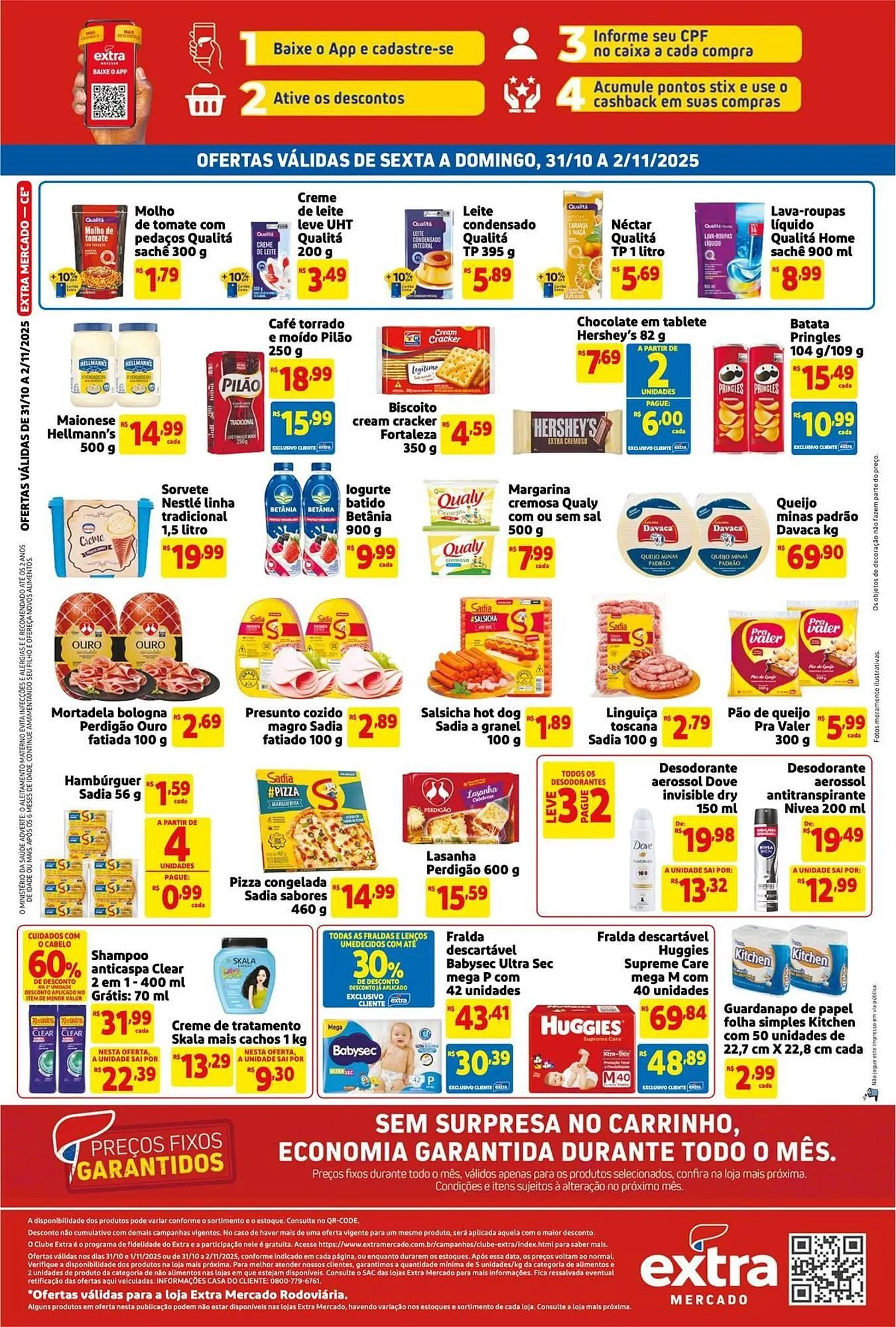 Encarte de Encarte Mercado Extra 31 de outubro até 2 de novembro 2025 - Pagina 2