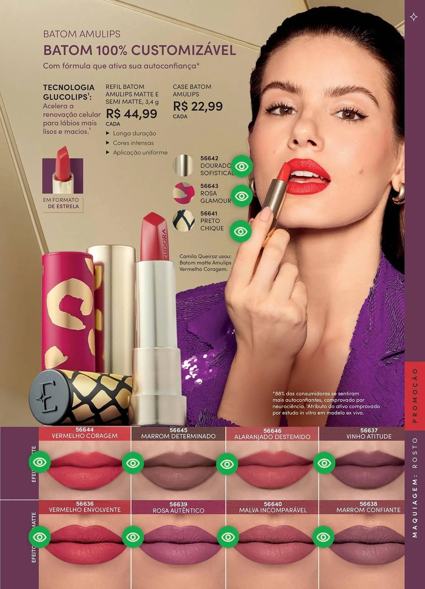 Encarte de Catálogo Eudora 24 de fevereiro até 31 de março 2026 - Pagina 49