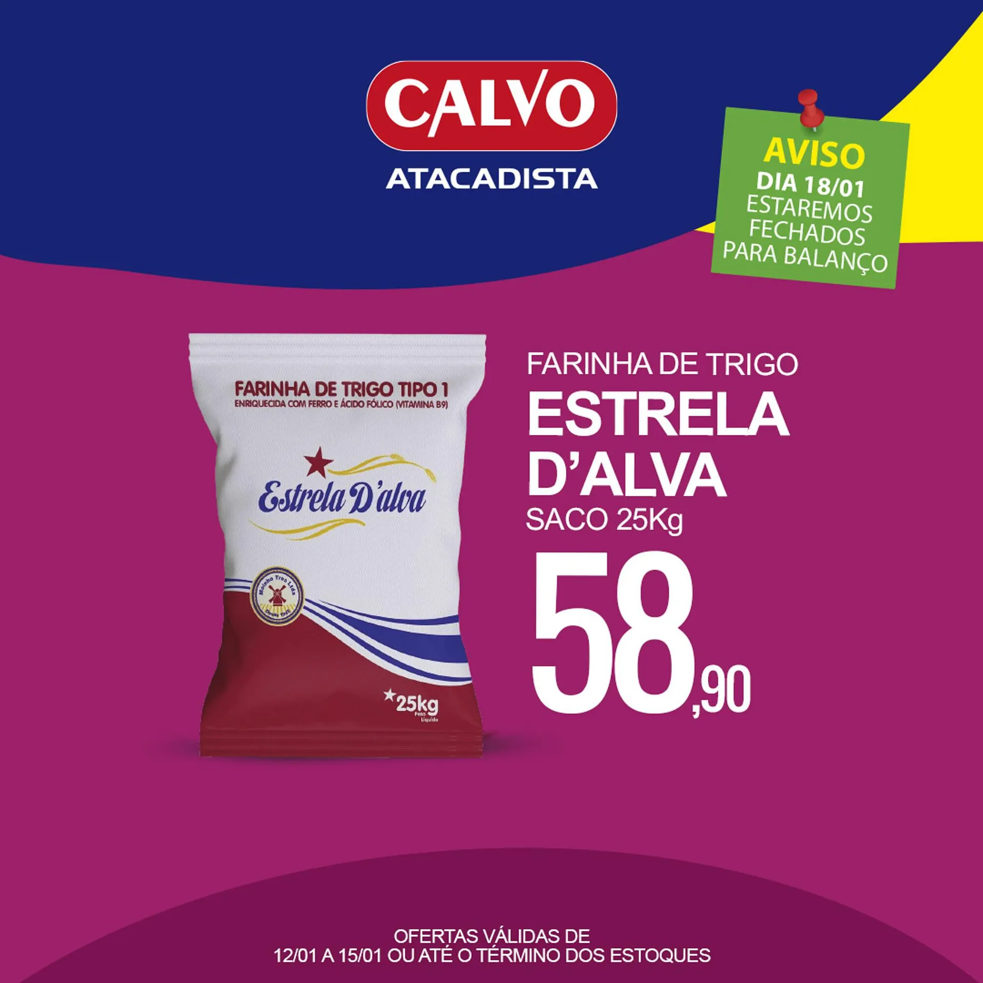 Encarte de Folheto Calvo Atacadista 13 de janeiro até 15 de janeiro 2026 - Pagina 4