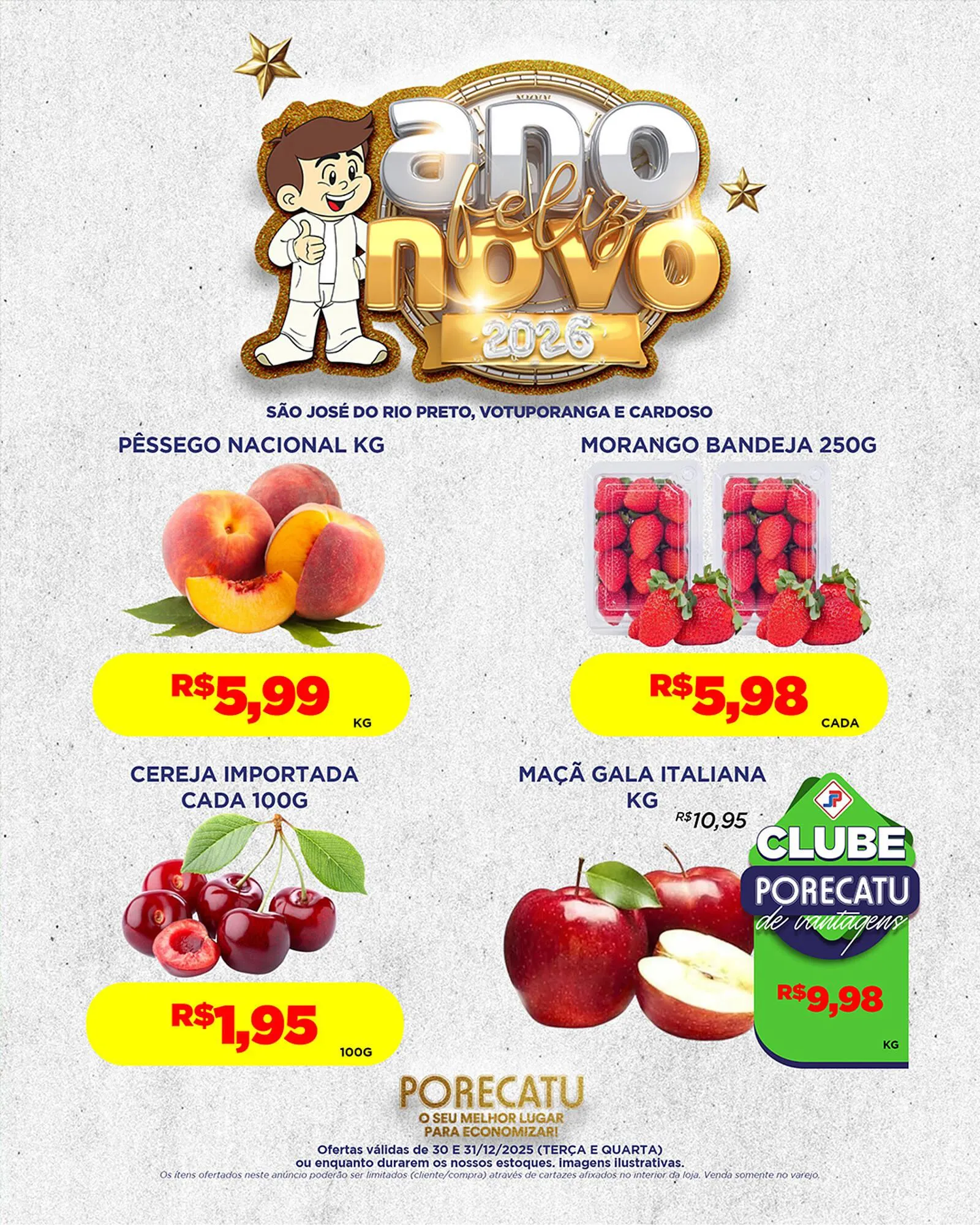 Encarte de Catálogo Supermercado Porecatu 30 de dezembro até 31 de dezembro 2025 - Pagina 3