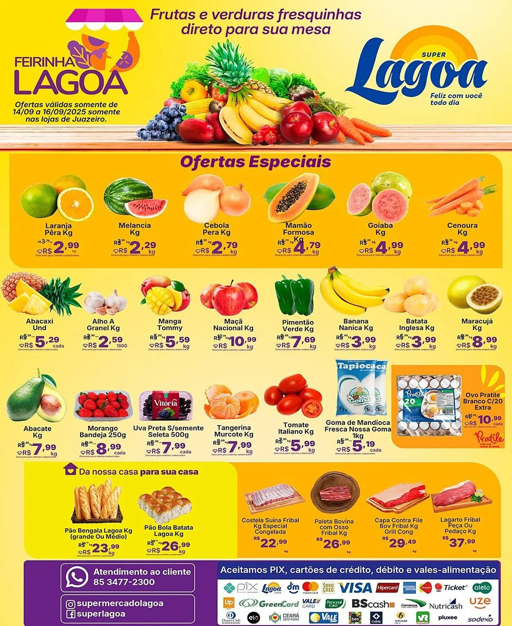 Encarte de Encarte Super Lagoa 14 de setembro até 16 de setembro 2025 - Pagina 2