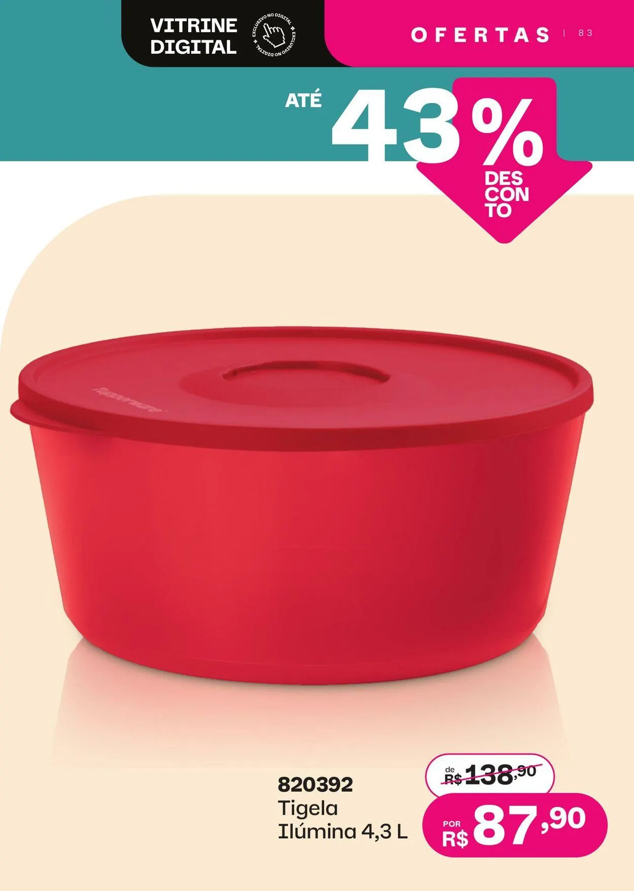 Encarte de Tupperware 1 de maio até 31 de maio 2025 - Pagina 83