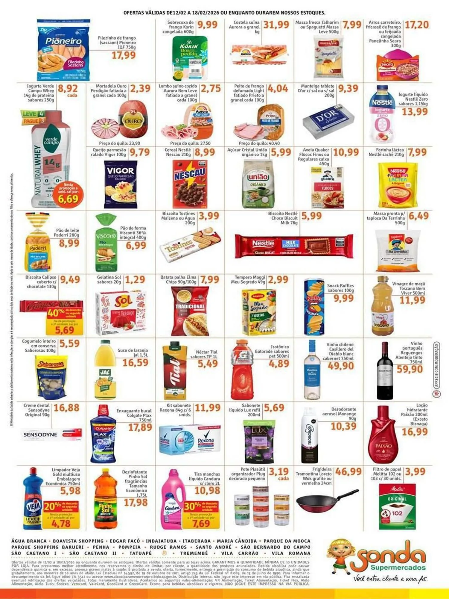 Encarte de Folheto Sonda 12 de fevereiro até 18 de fevereiro 2026 - Pagina 2
