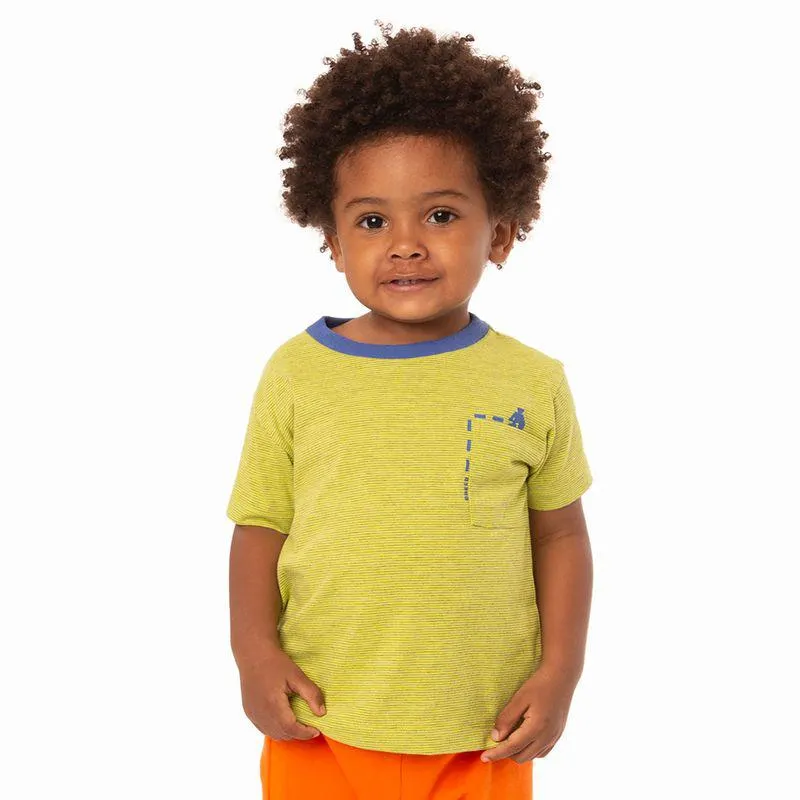 Conjunto Toddler Menino Games Laranja