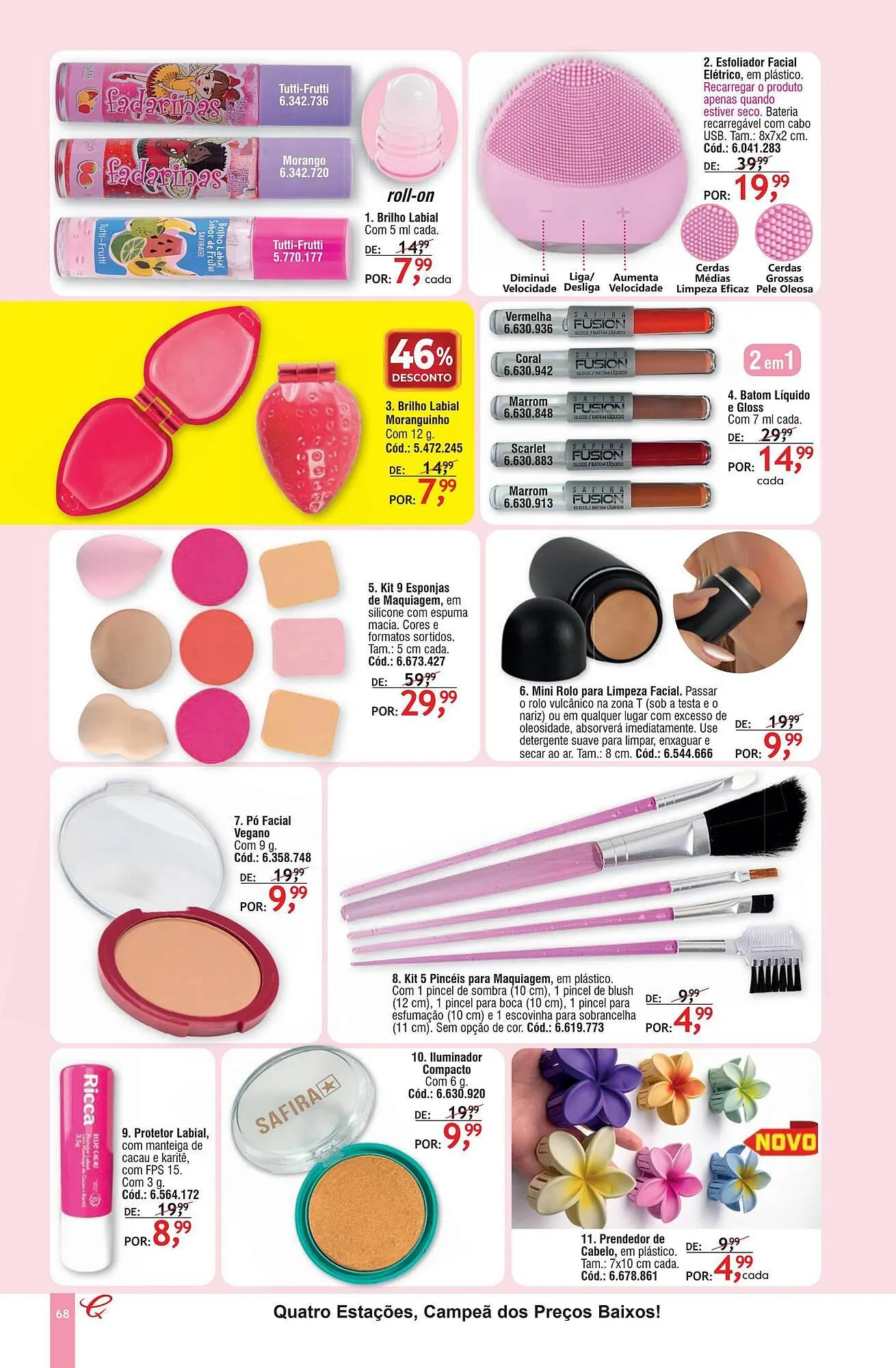 Encarte de Revista Quatro Estações 30 de março até 7 de julho 2026 - Pagina 64