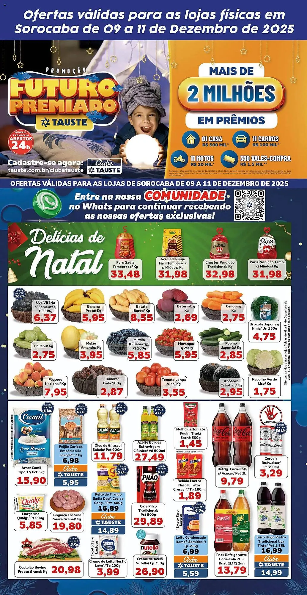 Encarte de Catálogo Supermercados Tauste 9 de dezembro até 11 de dezembro 2025 - Pagina 2