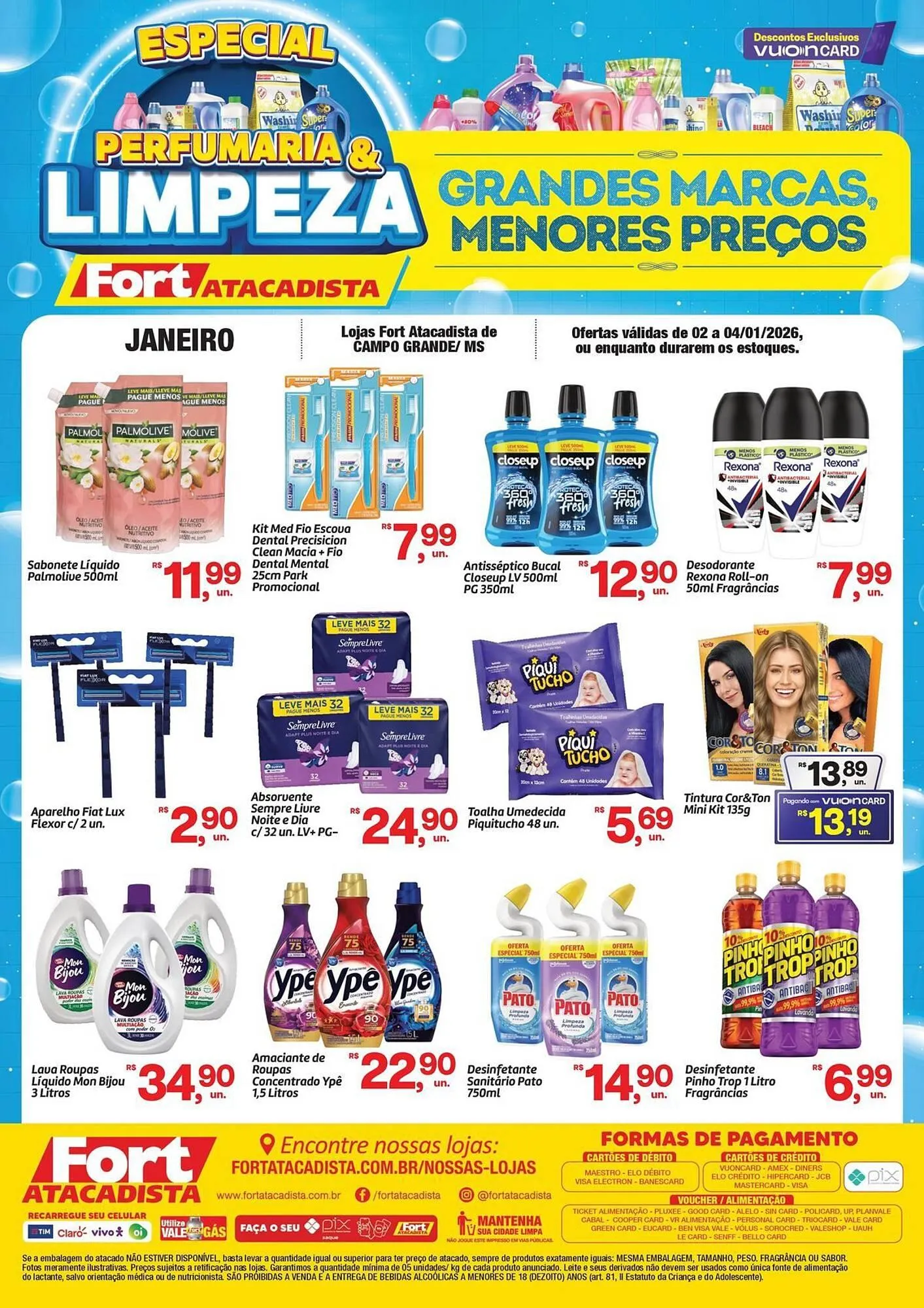 Encarte de Tabloide Fort Atacadista 2 de janeiro até 1 de abril 2026 - Pagina 1