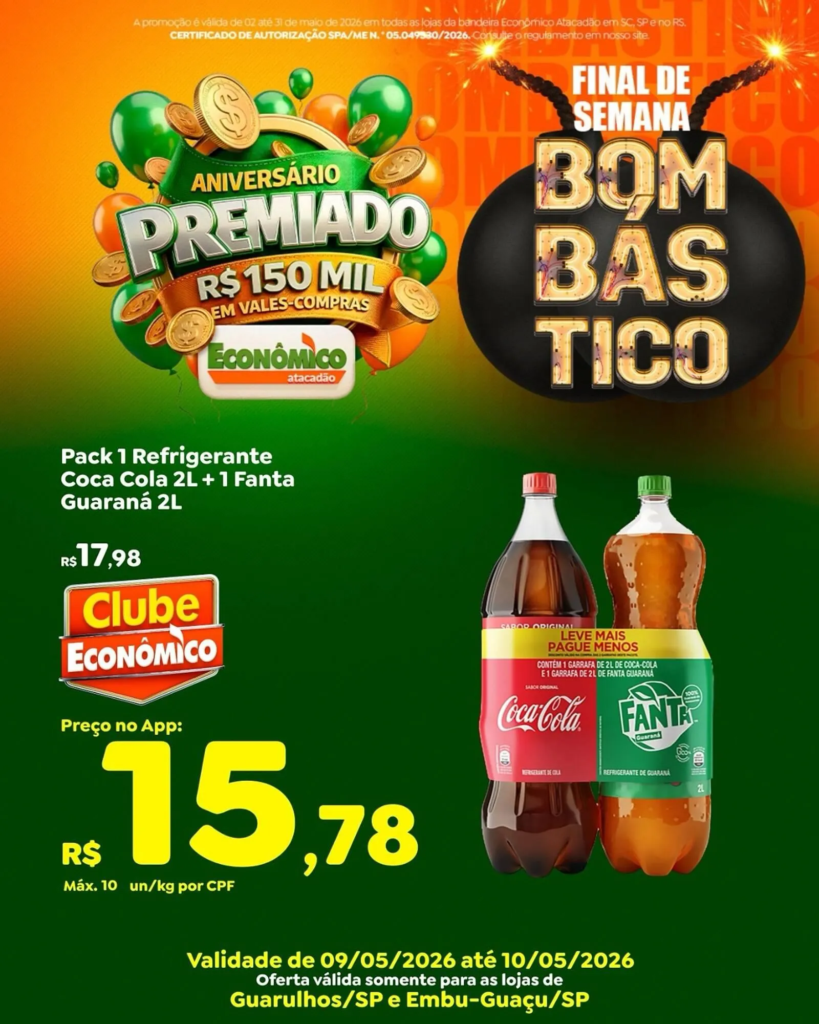 Encarte de Catálogo Econômico Atacadão 9 de maio até 10 de maio 2026 - Pagina 13