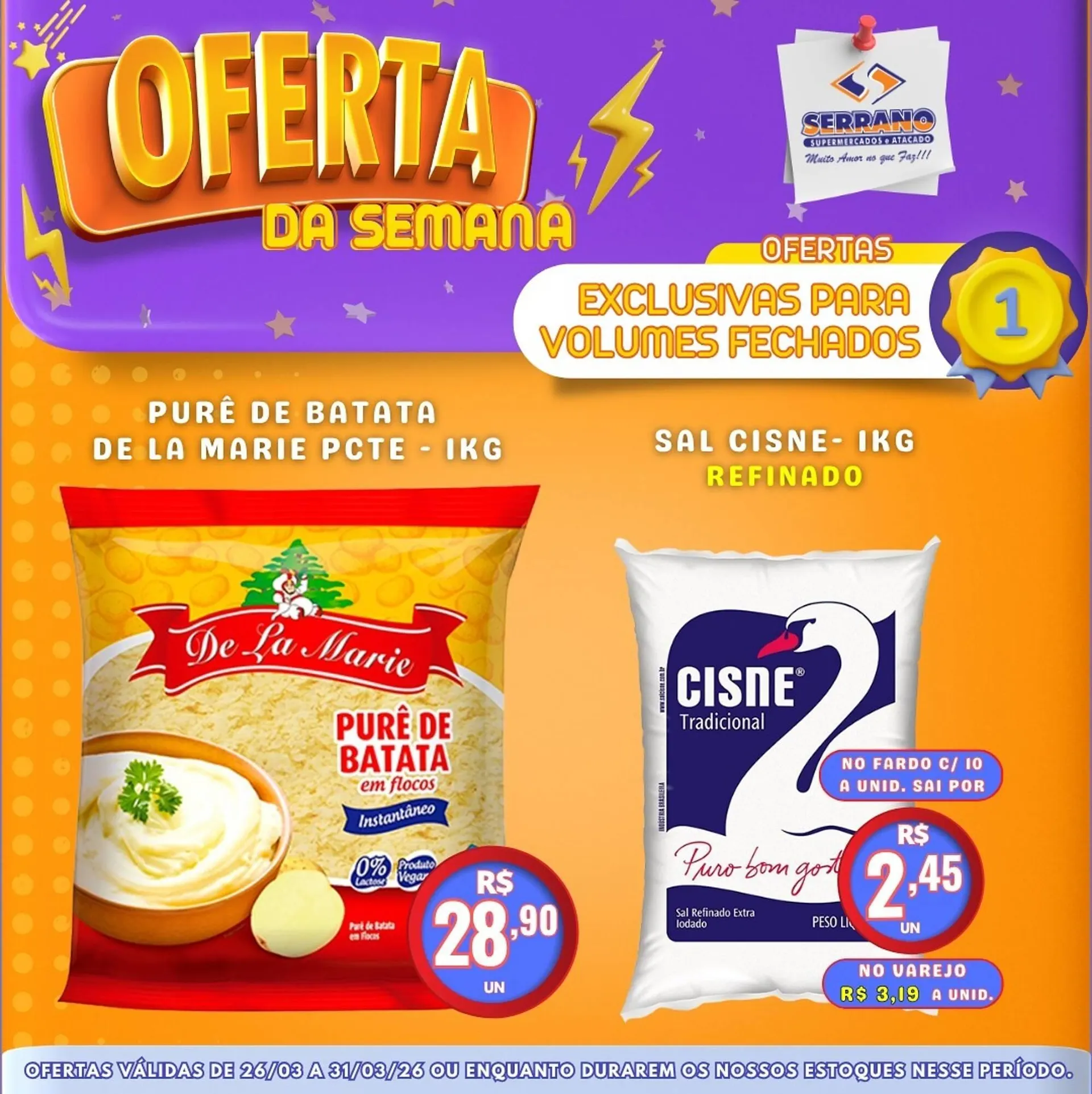 Encarte de Catálogo Serrano Supermercado 26 de março até 31 de março 2026 - Pagina 5