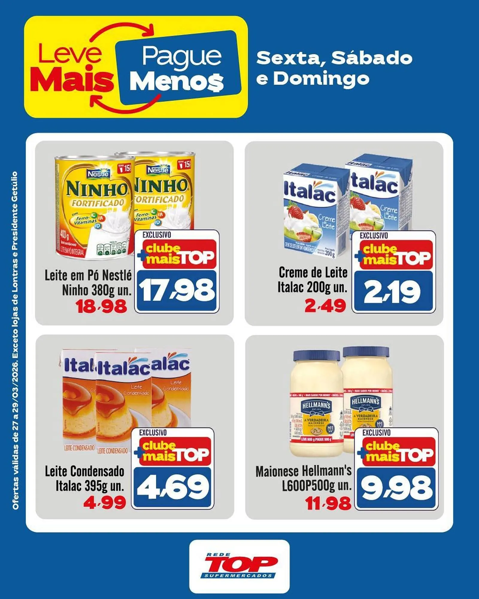 Encarte de Encarte Rede Top 27 de março até 29 de março 2026 - Pagina 4