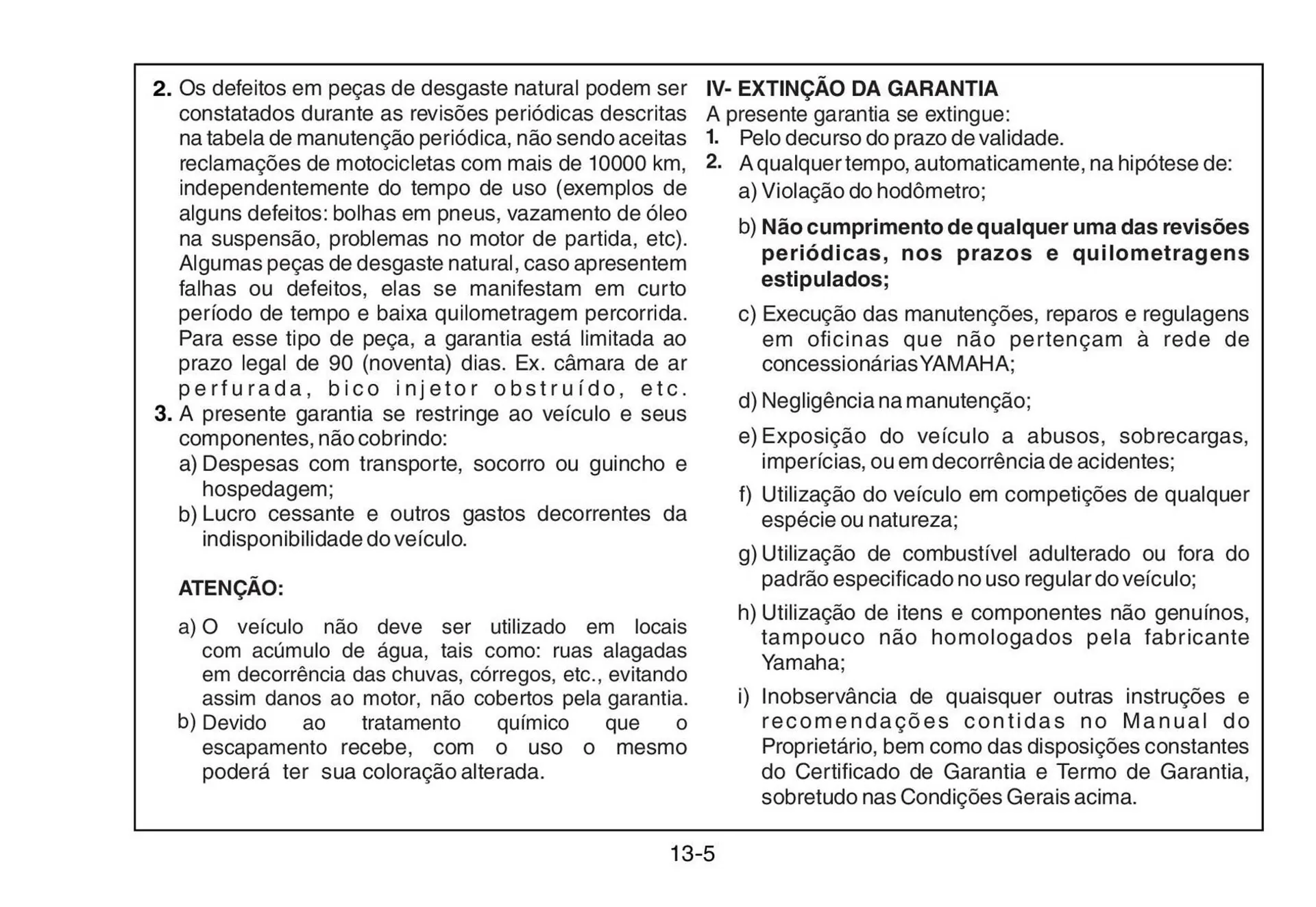 Encarte de Panfleto Yamaha 3 de fevereiro até 31 de dezembro 2026 - Pagina 93