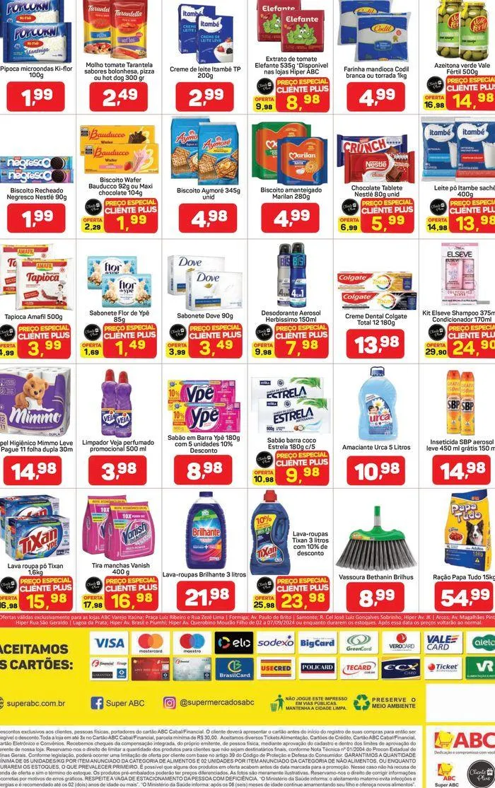 Encarte de Supermercados ABC Oferta Semanal Varejo - Geral 2 de setembro até 7 de setembro 2024 - Pagina 2