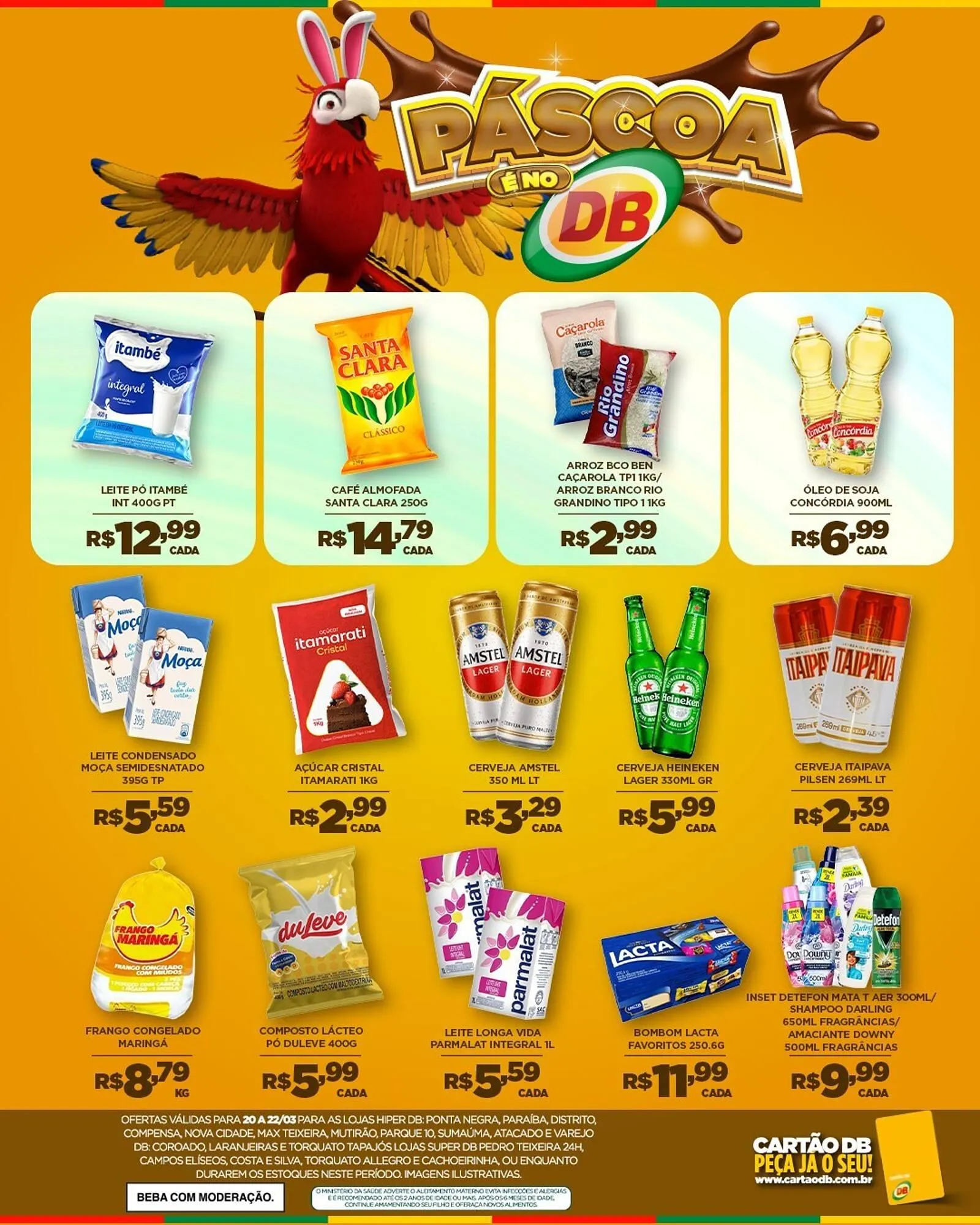 Encarte de Catálogo DB Supermercados 20 de março até 22 de março 2026 - Pagina 2
