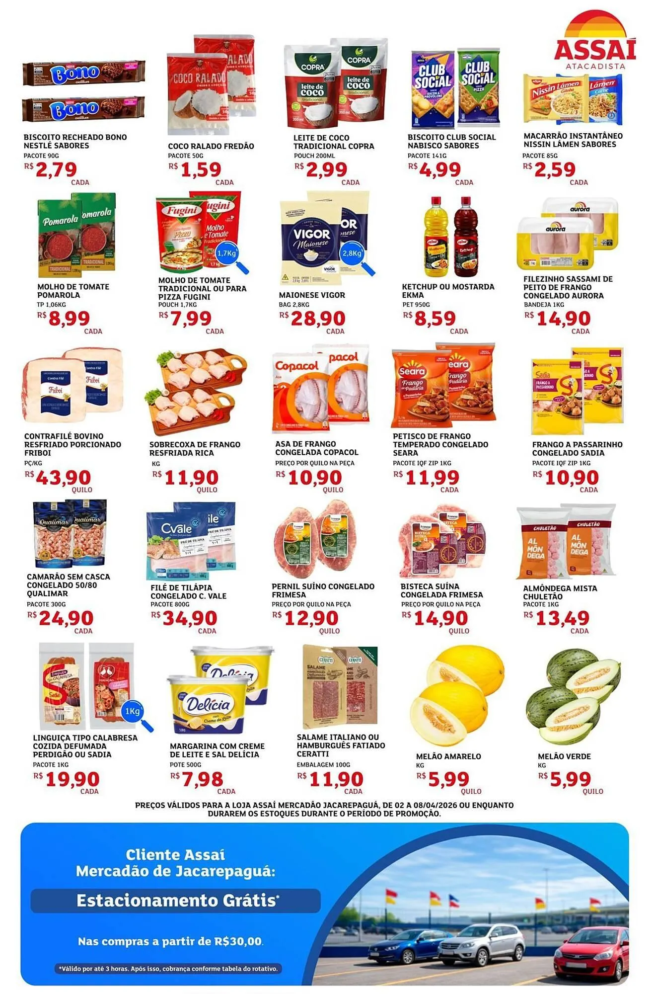 Encarte de Encarte Assaí Atacadista 2 de abril até 8 de abril 2026 - Pagina 3