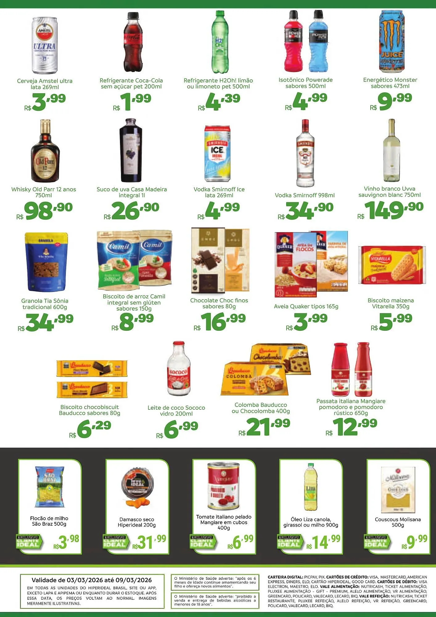 Encarte de Catálogo Hiperideal Supermercados 3 de março até 9 de março 2026 - Pagina 3