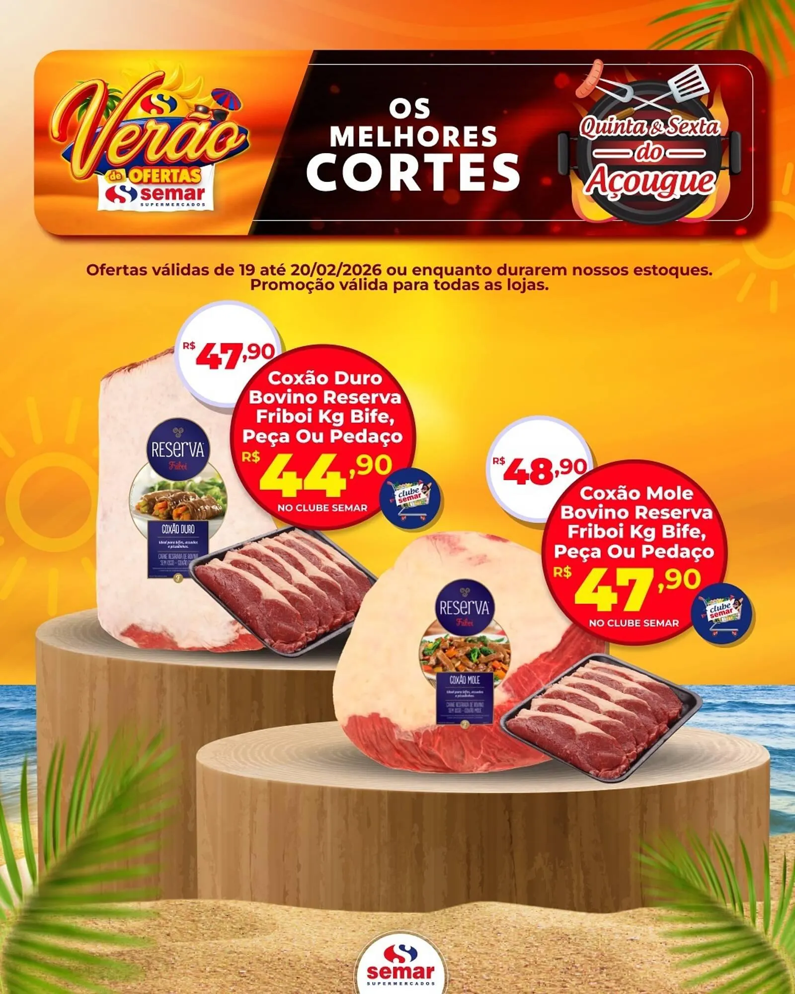 Encarte de Folheto Semar Supermercado 19 de fevereiro até 20 de fevereiro 2026 - Pagina 4