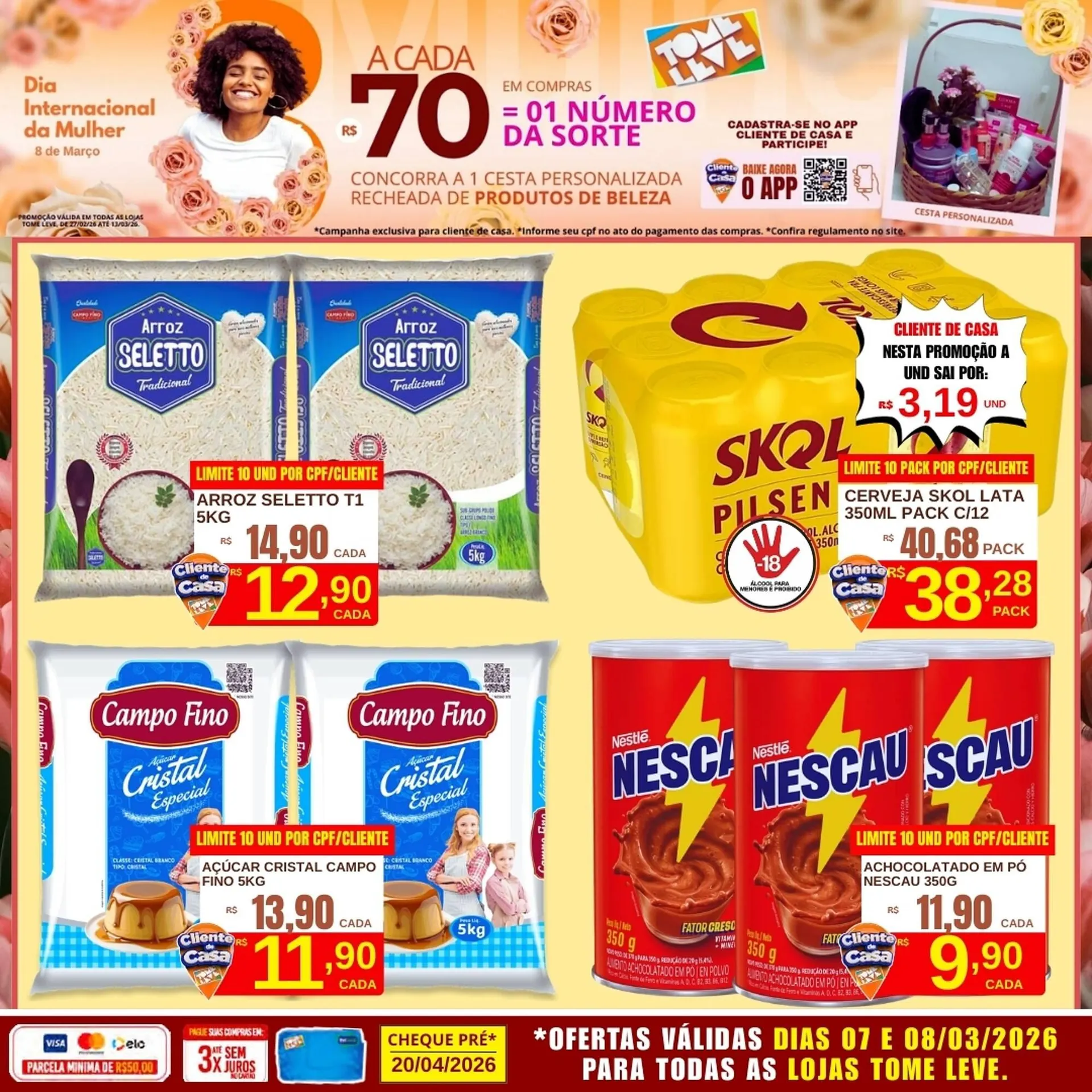 Encarte de Catálogo Tome Leve 7 de março até 8 de março 2026 - Pagina 2