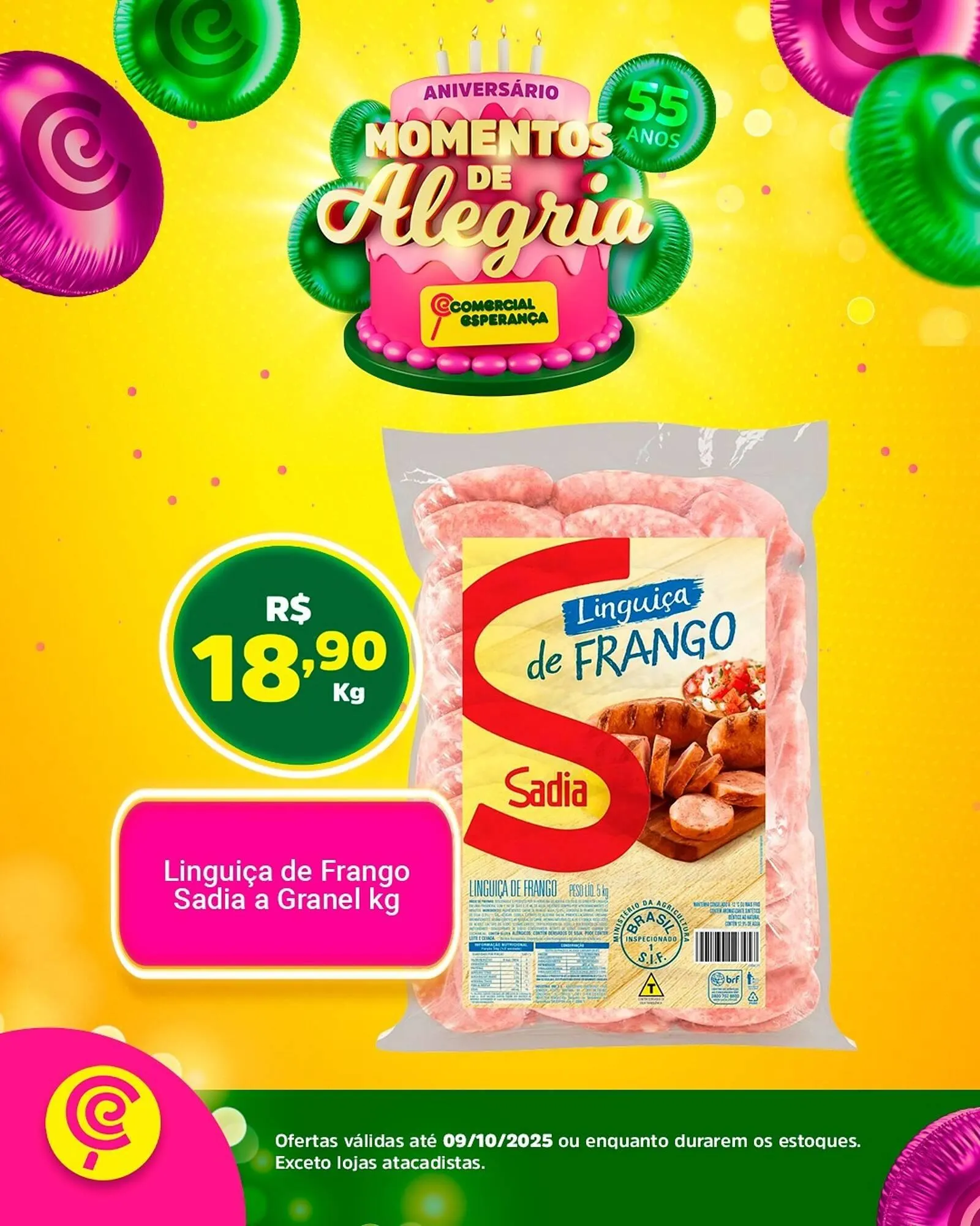 Encarte de Folheto Comercial Esperança 4 de outubro até 9 de outubro 2025 - Pagina 2