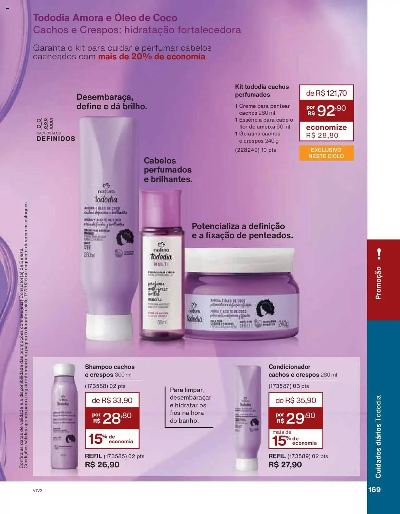 Encarte de Catálogo Natura 14 de outubro até 4 de novembro 2025 - Pagina 169