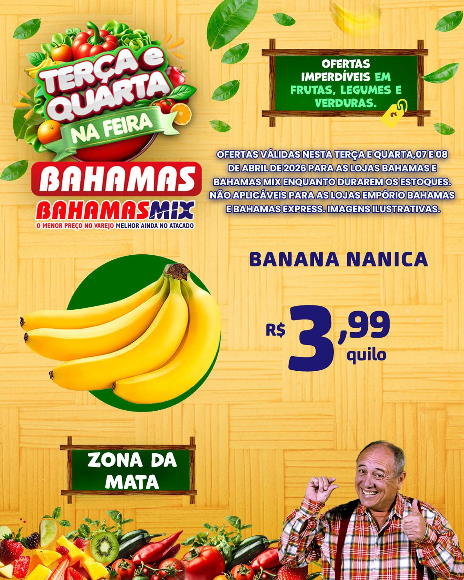 Encarte de Catálogo Bahamas Supermercados 7 de abril até 8 de abril 2026 - Pagina 5