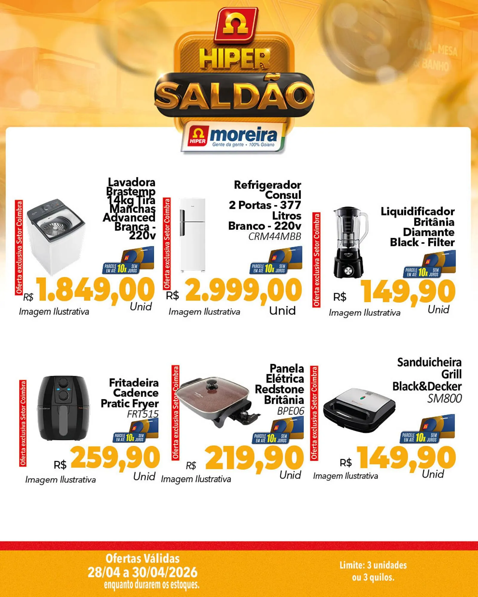 Encarte de Catálogo Hiper Moreira 28 de abril até 30 de abril 2026 - Pagina 5